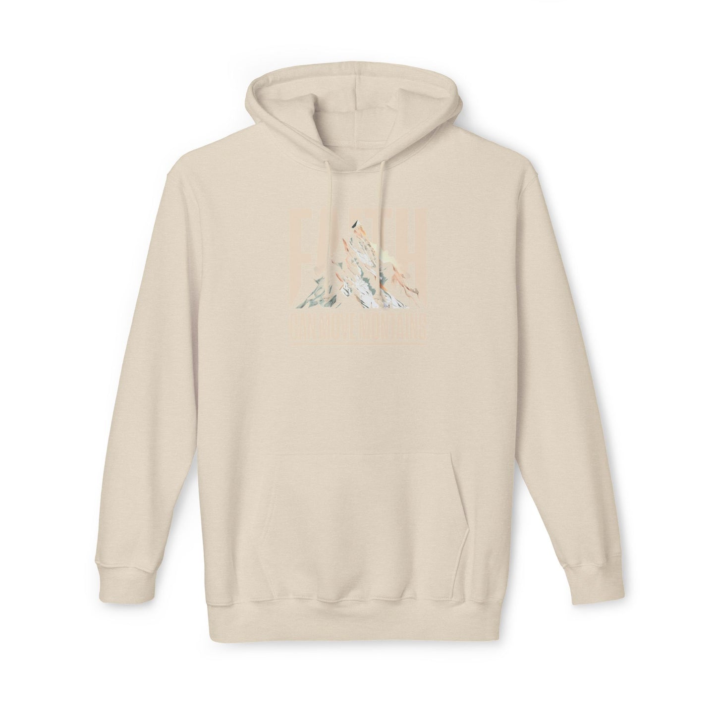 FAITH CAN MOVE MOUNTAINS Unisex Hooded Sweatshirt