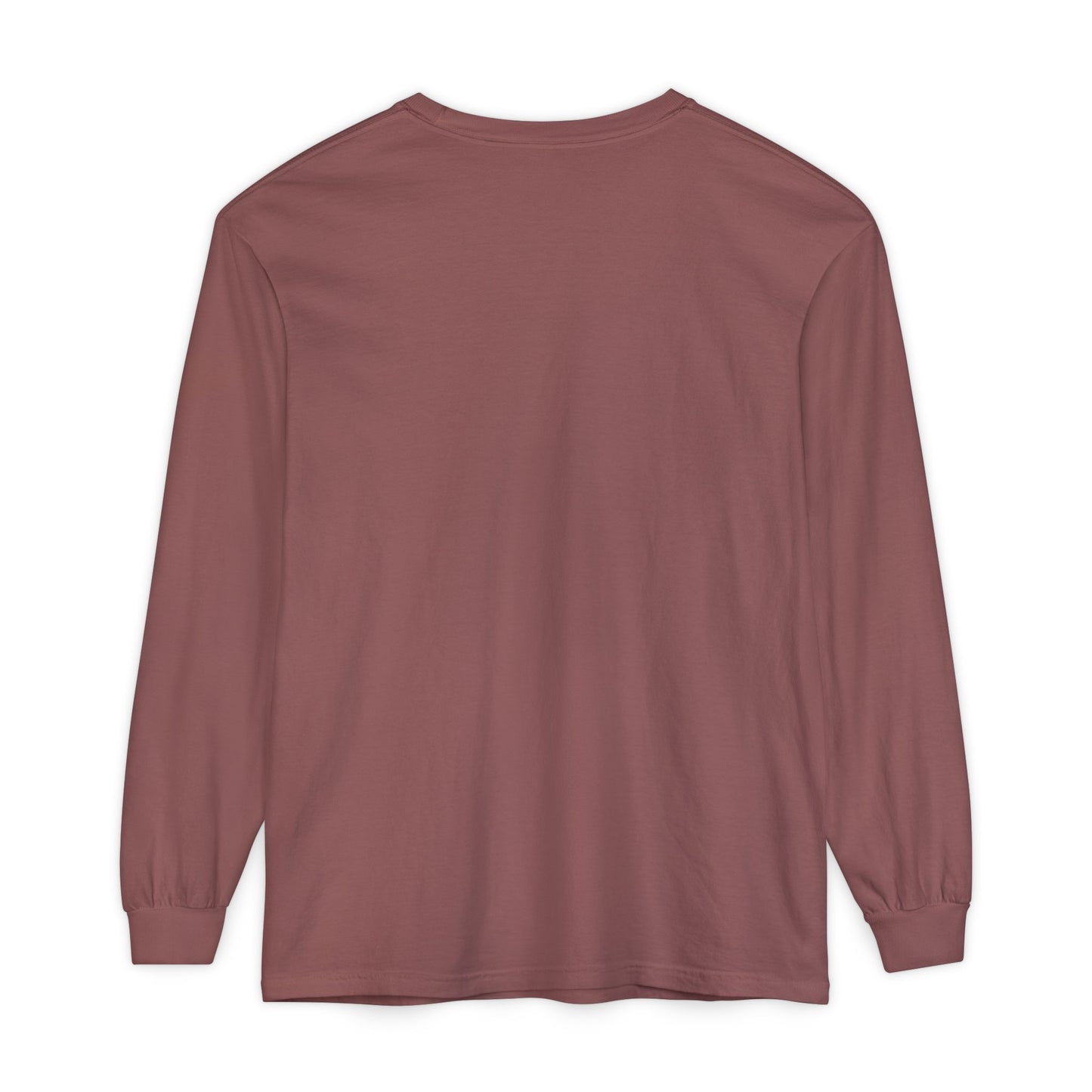 Send Me Garment-Dyed Long Sleeve Shirt - Here Am I! Send Me! Tee