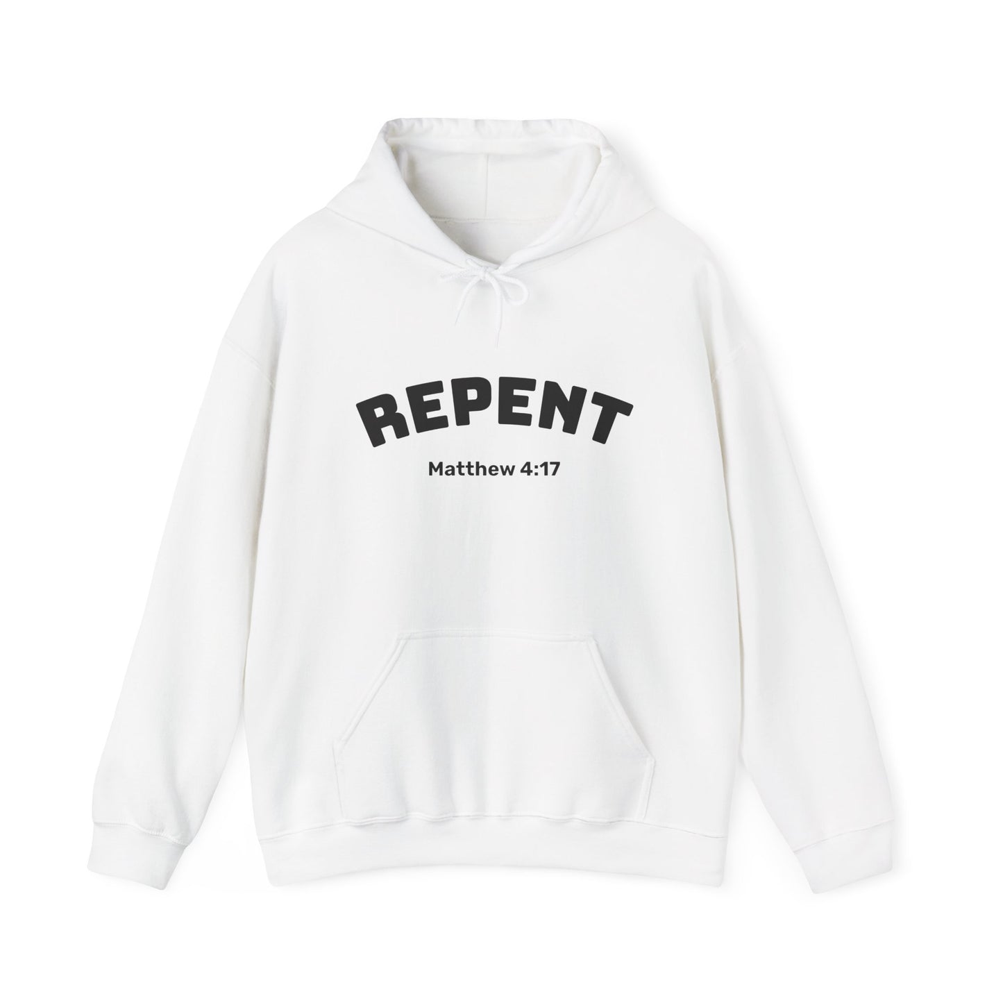 Repent Motivational Hooded Sweatshirt