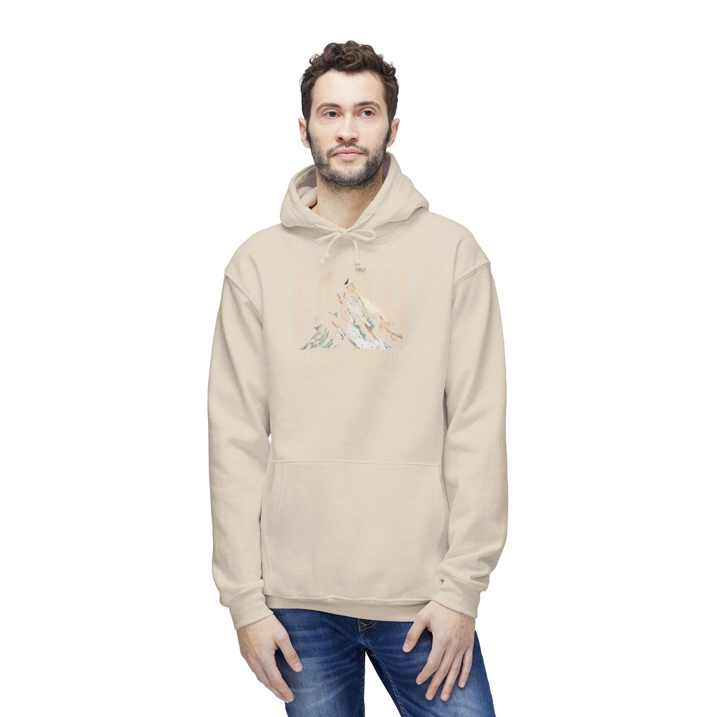 FAITH CAN MOVE MOUNTAINS Unisex Hooded Sweatshirt