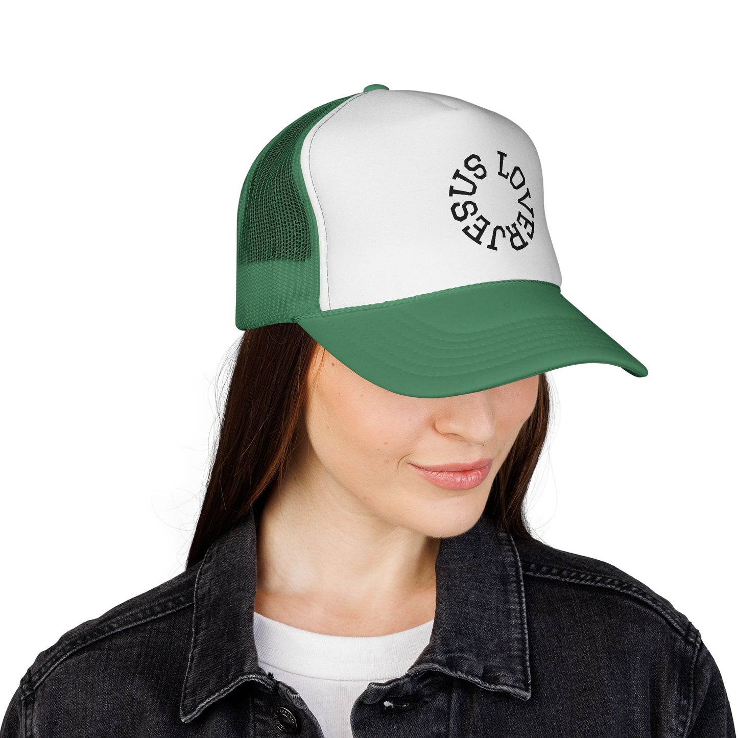 Jesus Lover Trucker Cap