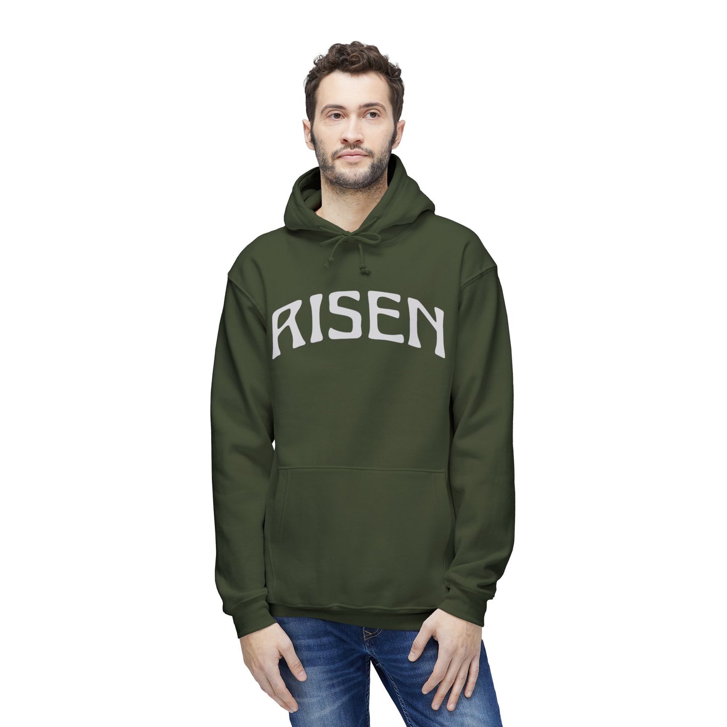 RISEN Unisex Hooded Sweatshirt