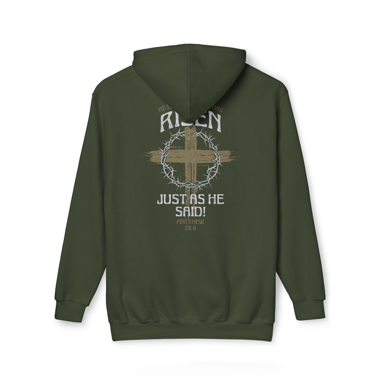 RISEN Unisex Hooded Sweatshirt