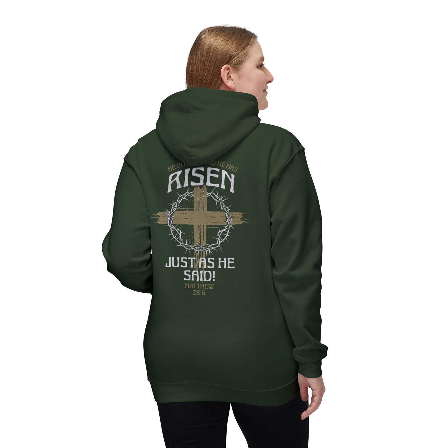 RISEN Unisex Hooded Sweatshirt