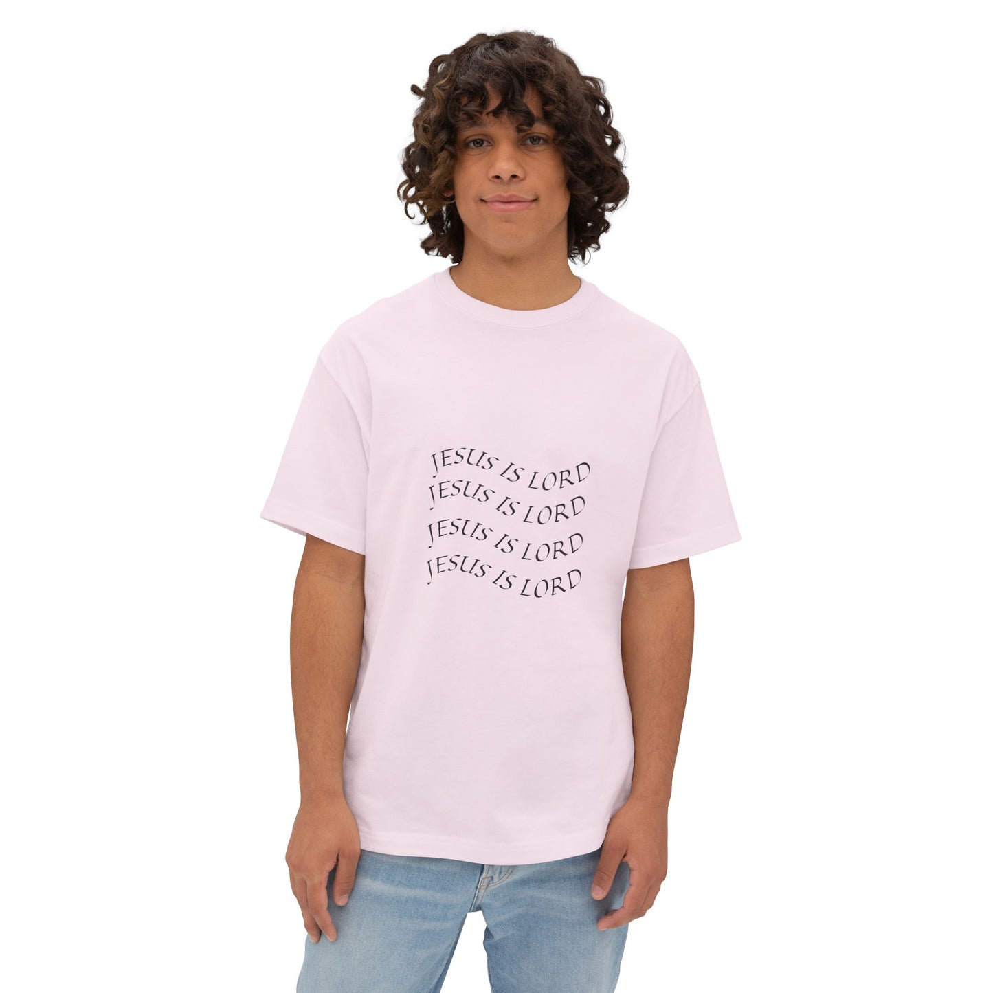 Jesus is Lord Inspired Unisex Oversized Tee