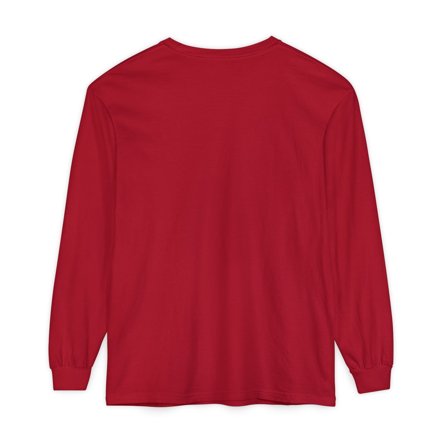 Send Me Garment-Dyed Long Sleeve Shirt - Here Am I! Send Me! Tee