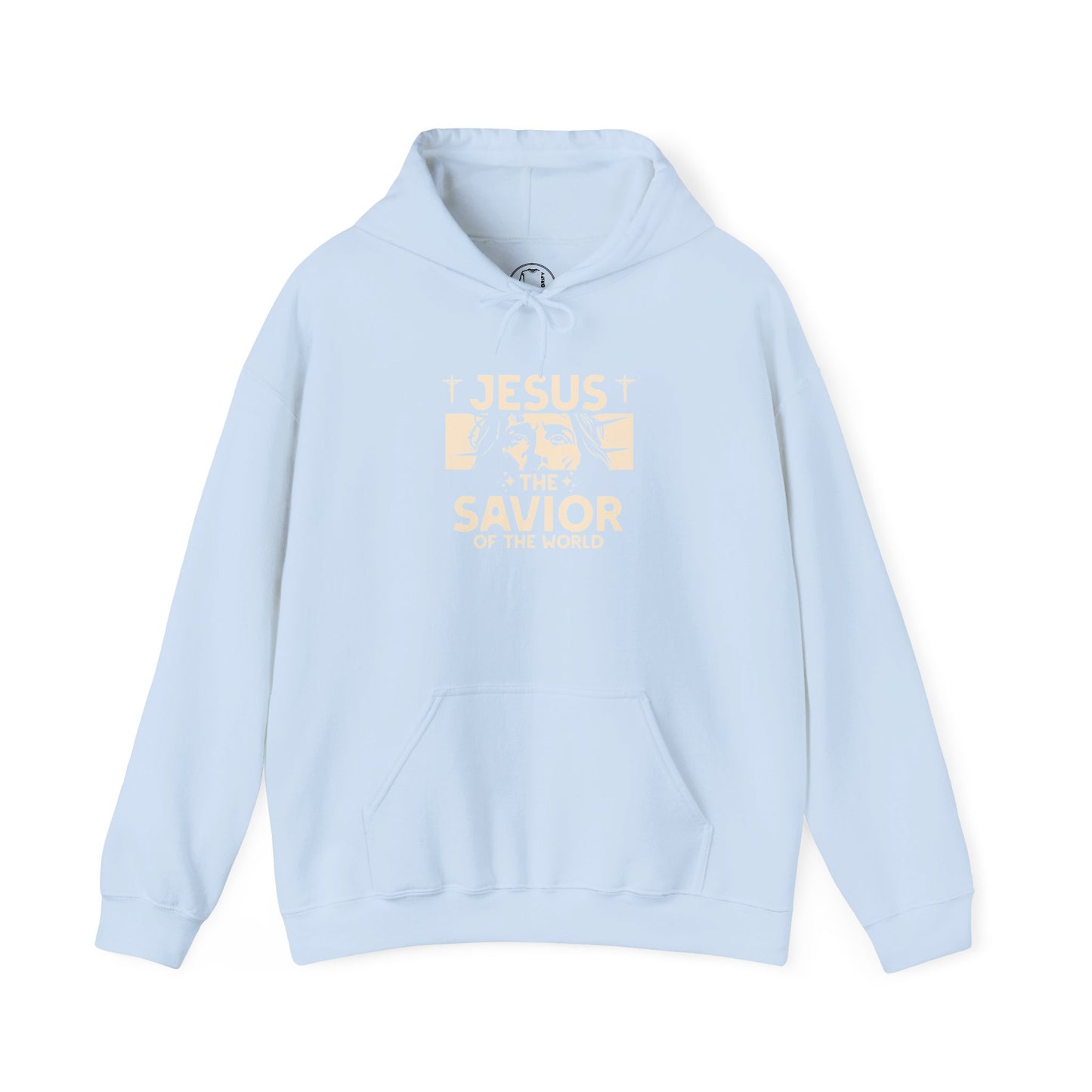 JESUS SAVIOR Motivational Hooded Sweatshirt
