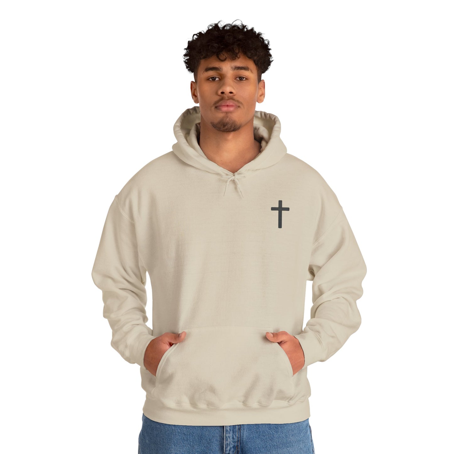 Cross Motivational Hooded Sweatshirt