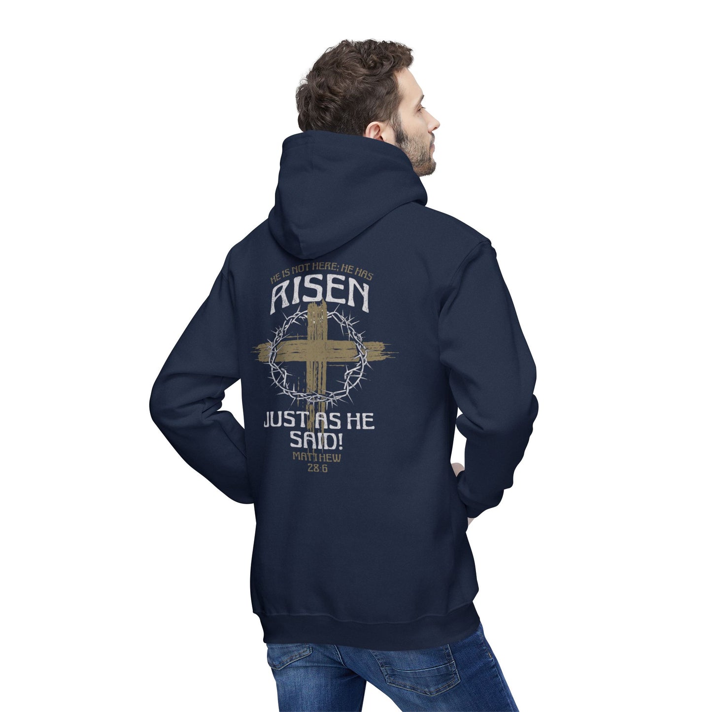 RISEN Unisex Hooded Sweatshirt