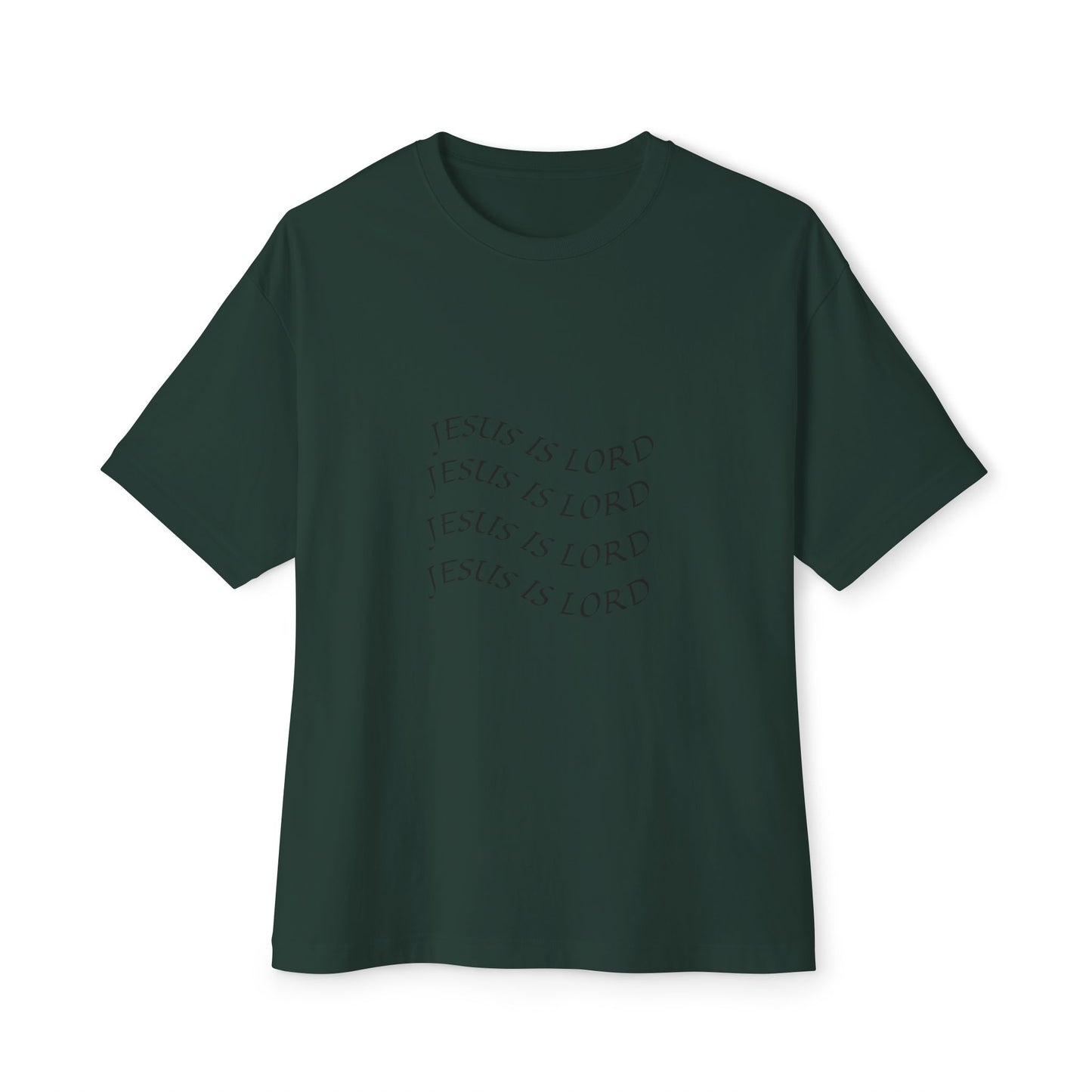 Jesus is Lord Inspired Unisex Oversized Tee