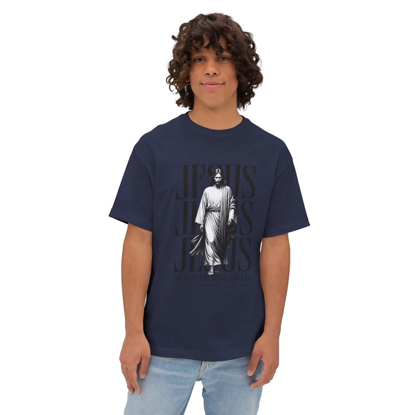 JESUS JESUS Unisex Oversized Tee