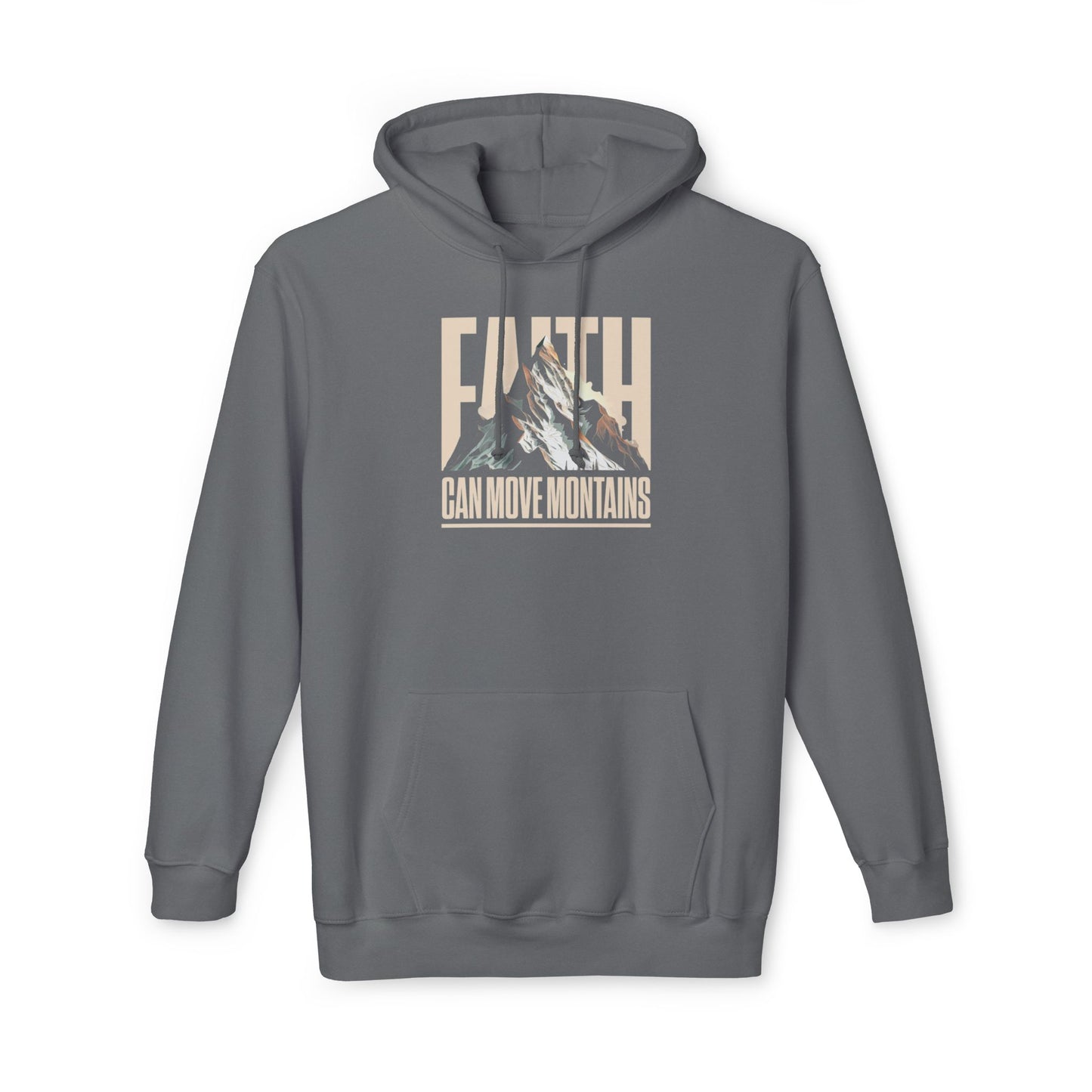 FAITH CAN MOVE MOUNTAINS Unisex Hooded Sweatshirt