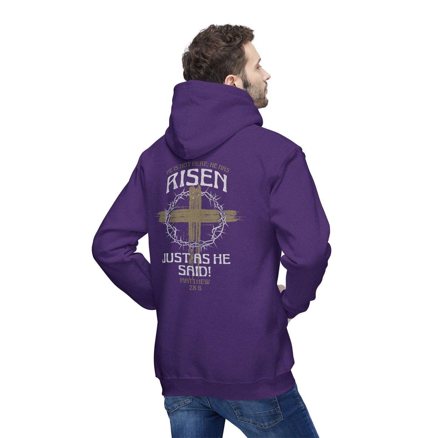 RISEN Unisex Hooded Sweatshirt