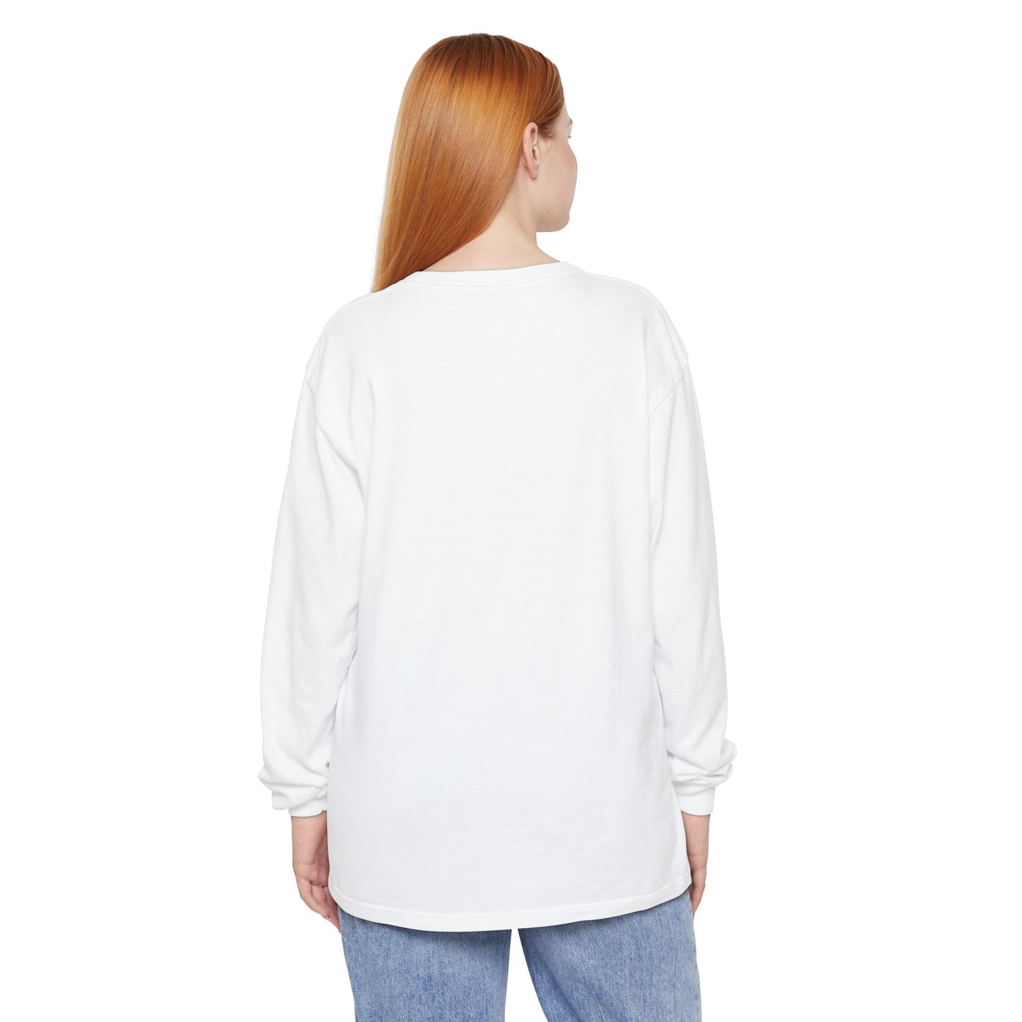 Send Me Garment-Dyed Long Sleeve Shirt - Here Am I! Send Me! Tee