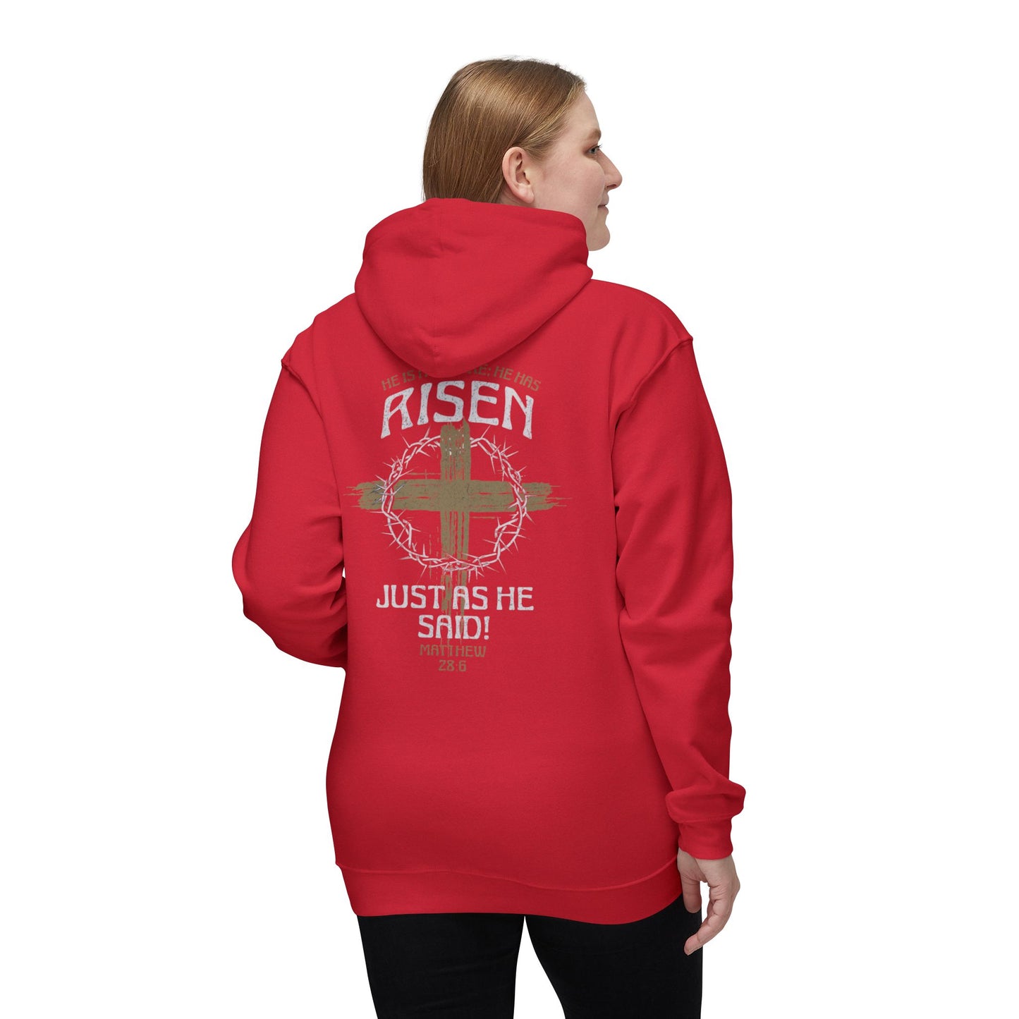 RISEN Unisex Hooded Sweatshirt