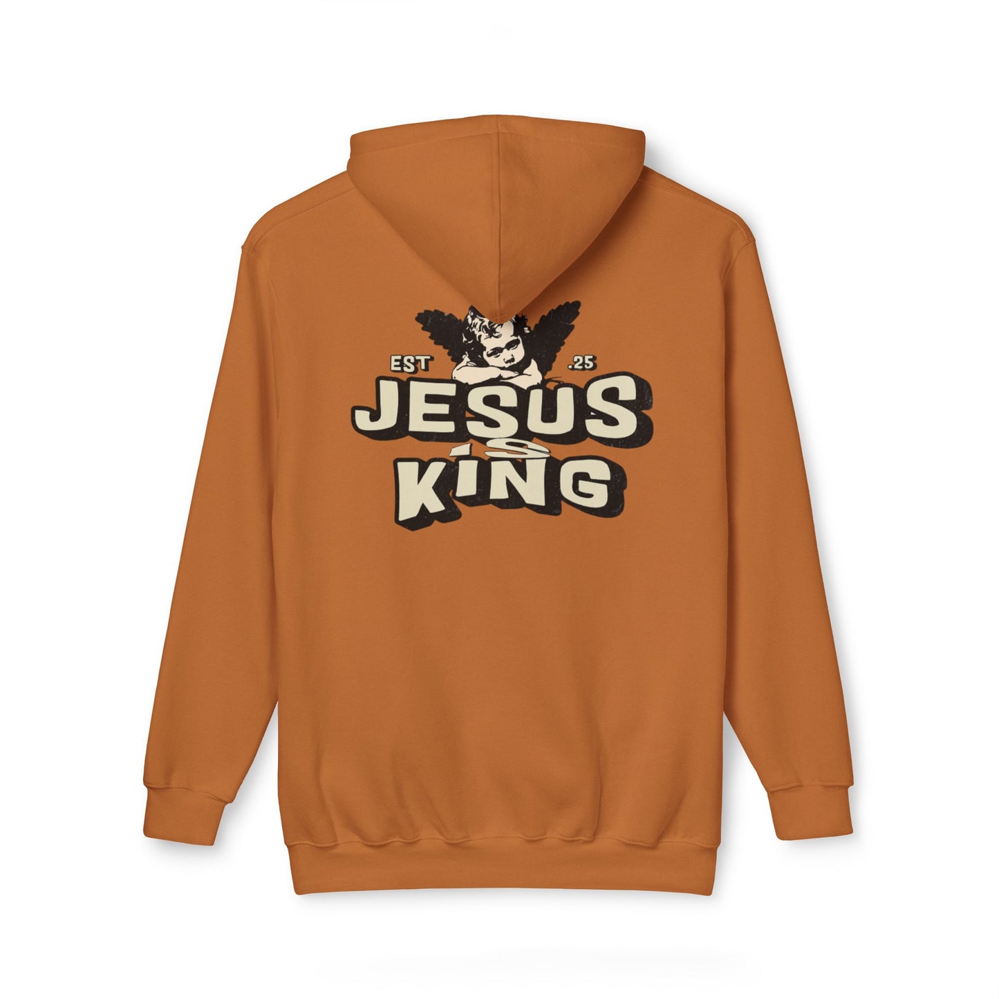 JESUS IS KING Unisex Hooded Sweatshirt