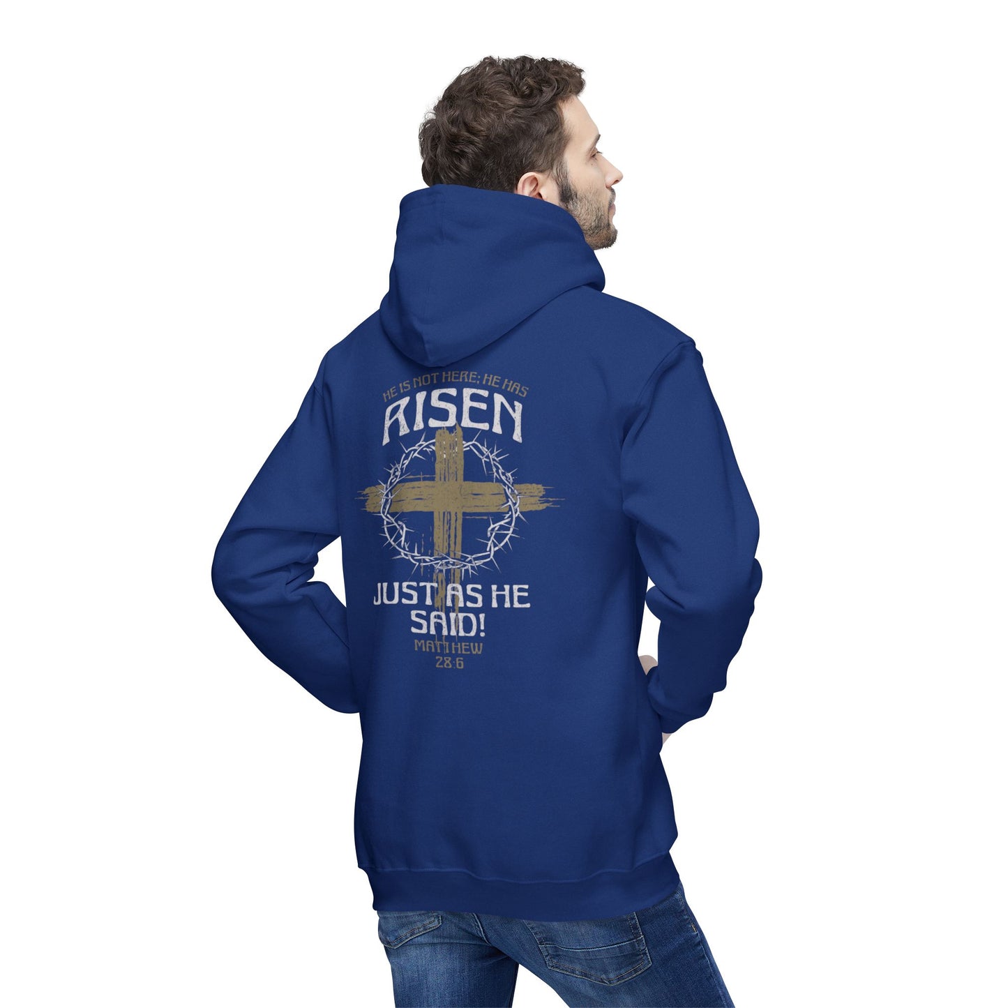 RISEN Unisex Hooded Sweatshirt
