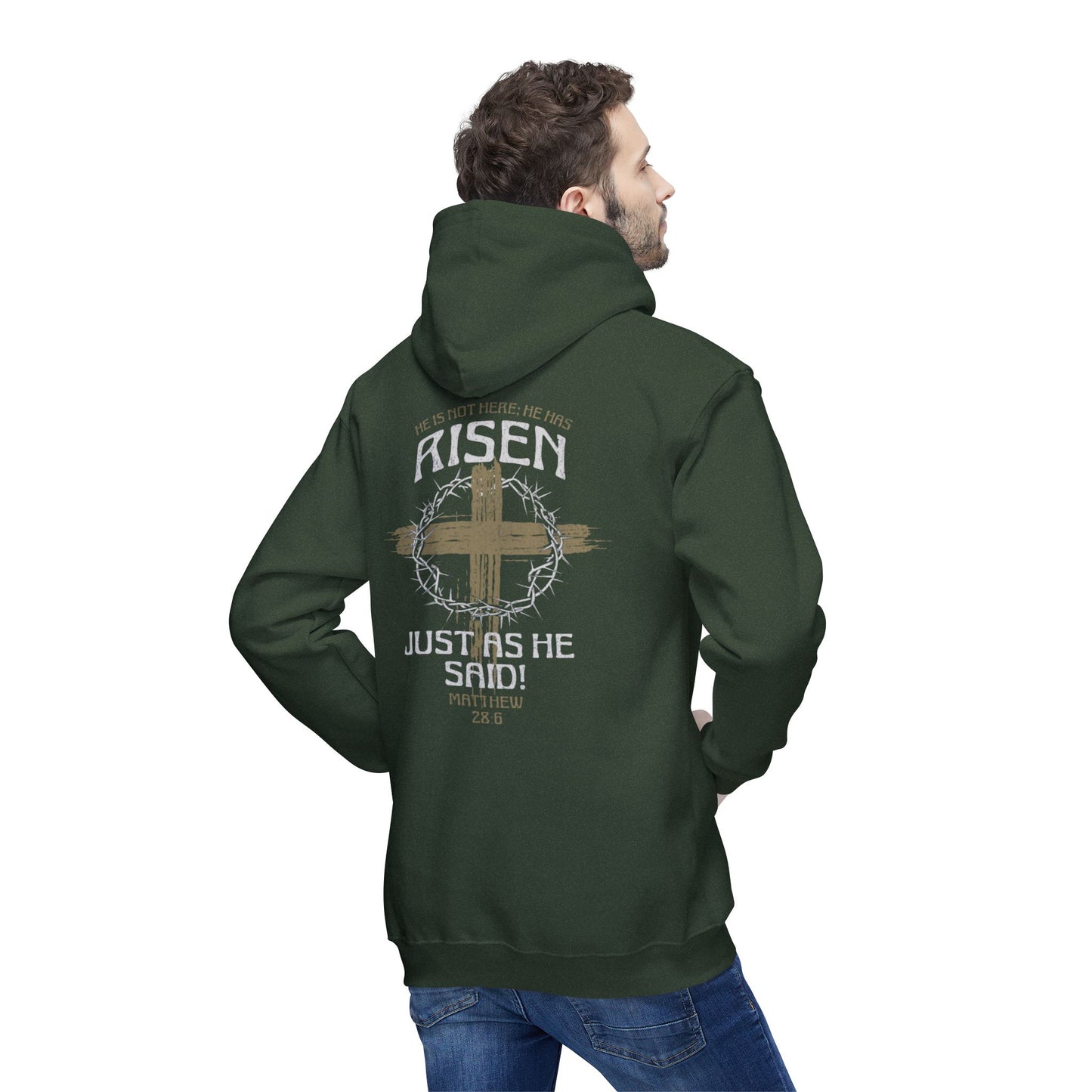 RISEN Unisex Hooded Sweatshirt