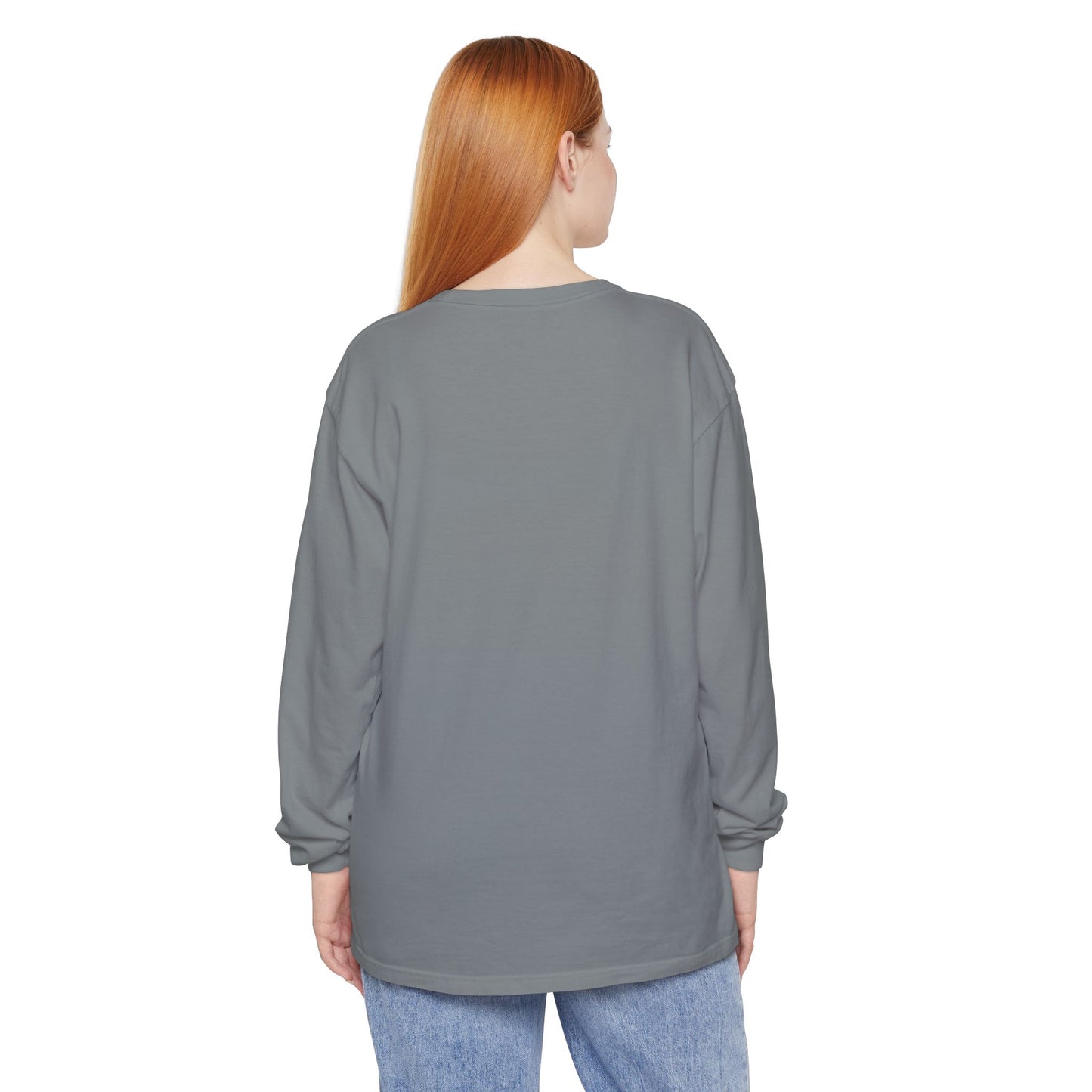 Send Me Garment-Dyed Long Sleeve Shirt - Here Am I! Send Me! Tee