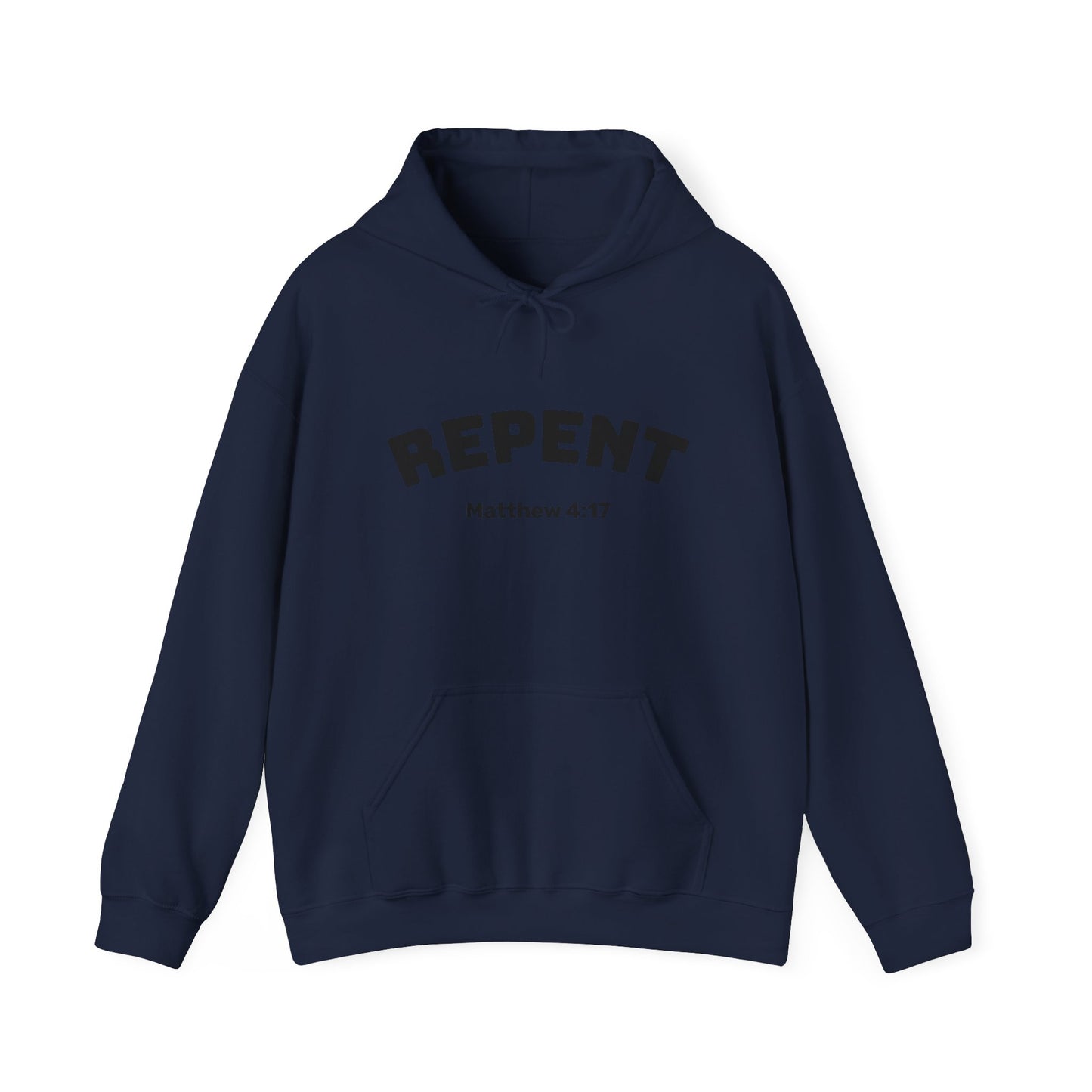 Repent Motivational Hooded Sweatshirt
