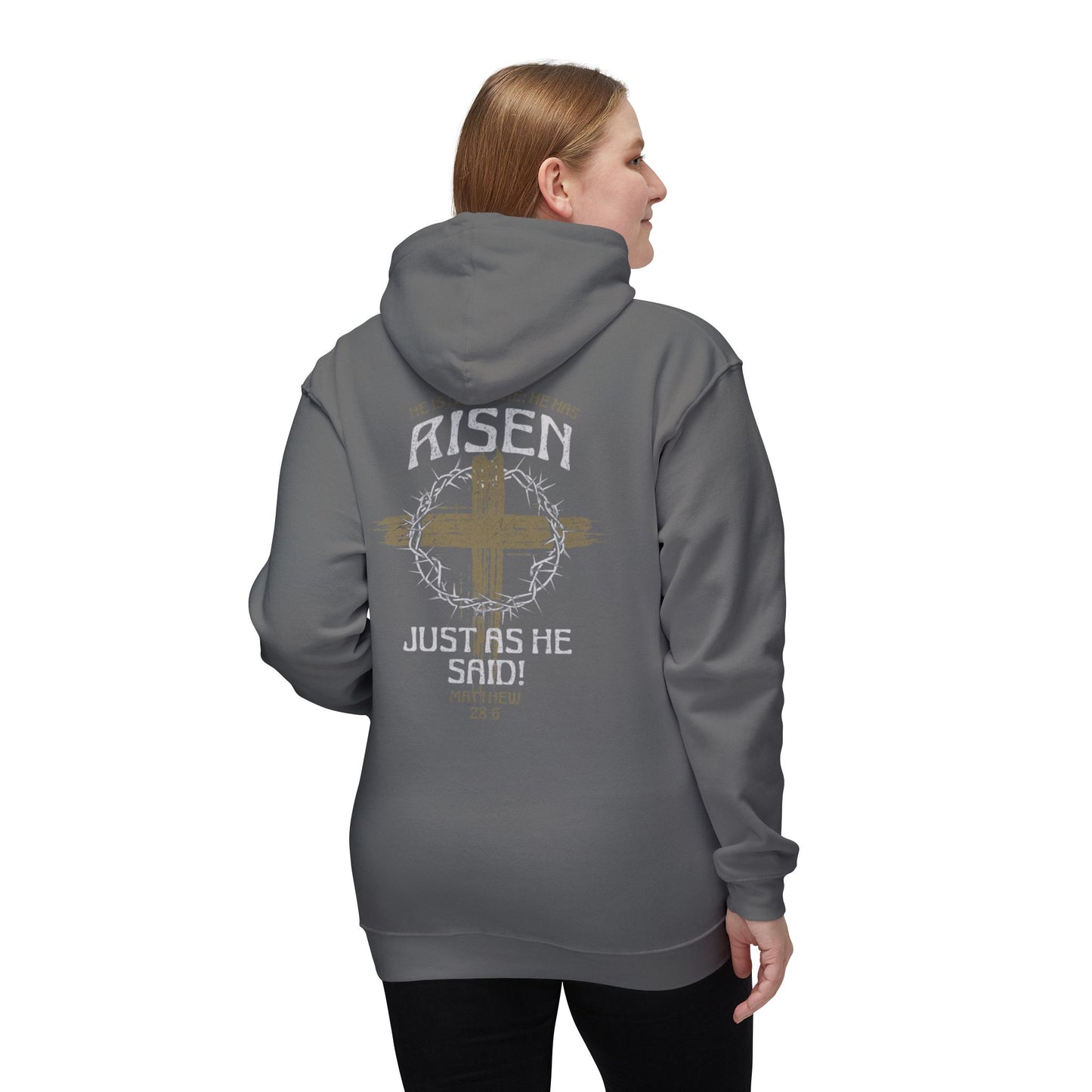 RISEN Unisex Hooded Sweatshirt