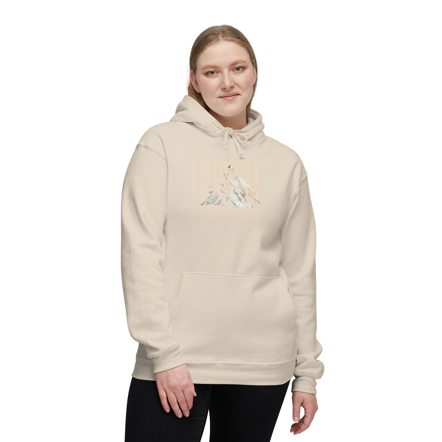 FAITH CAN MOVE MOUNTAINS Unisex Hooded Sweatshirt