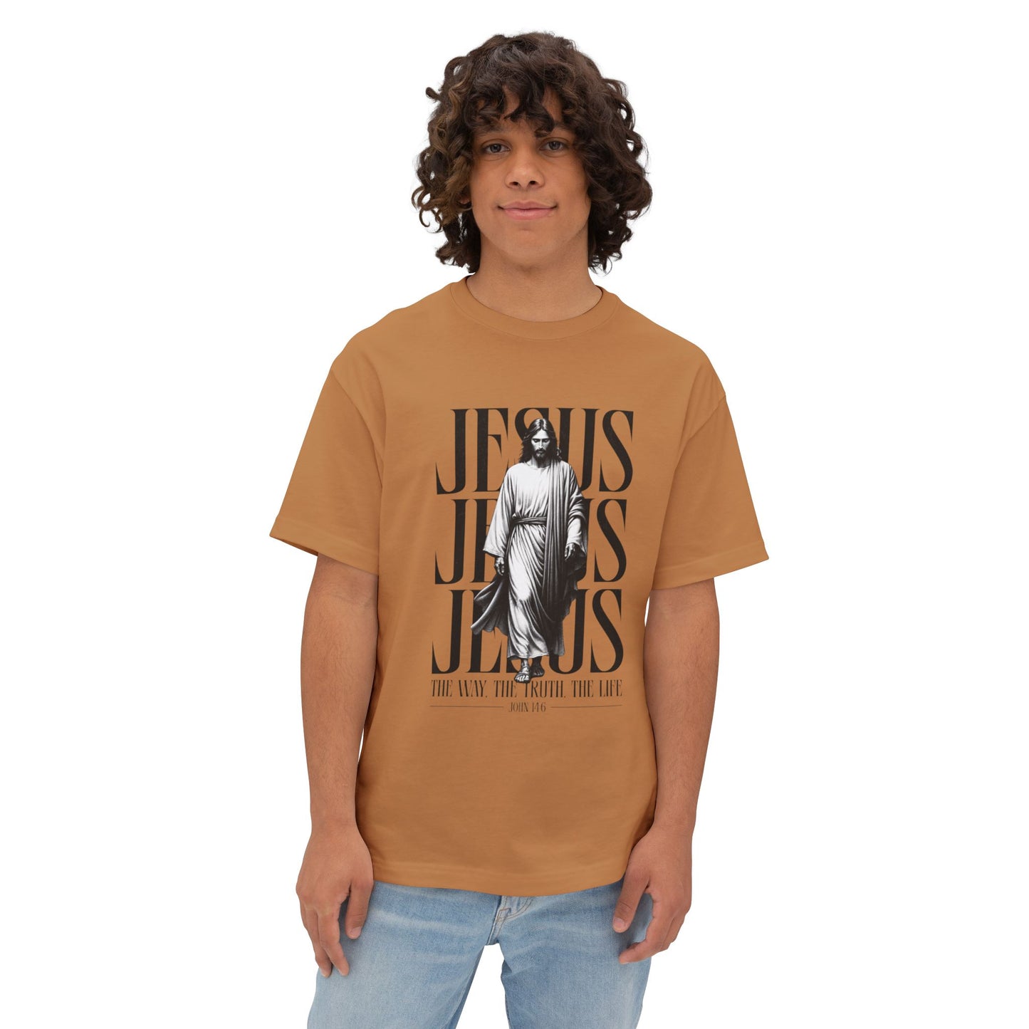 JESUS JESUS Unisex Oversized Tee