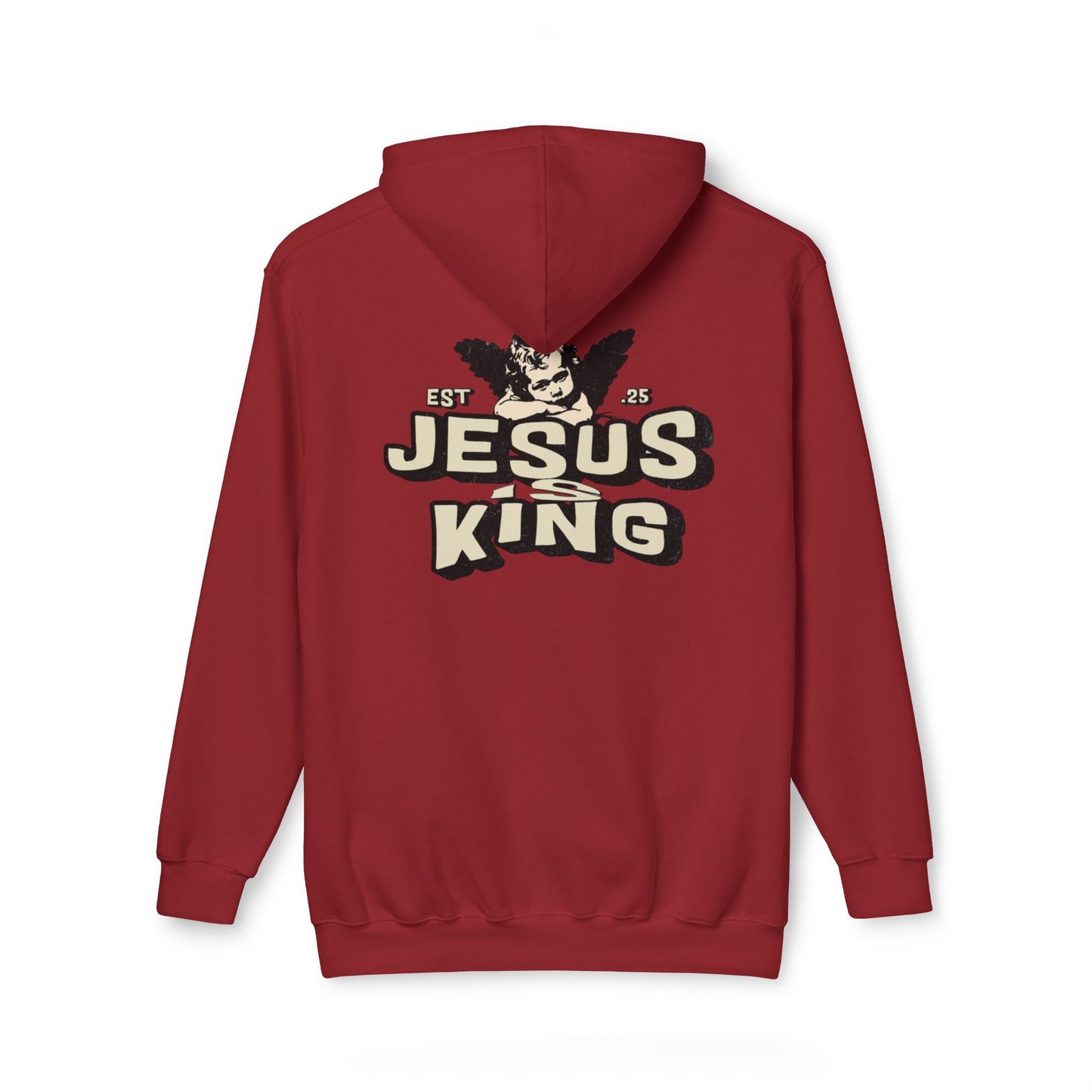 JESUS IS KING Unisex Hooded Sweatshirt