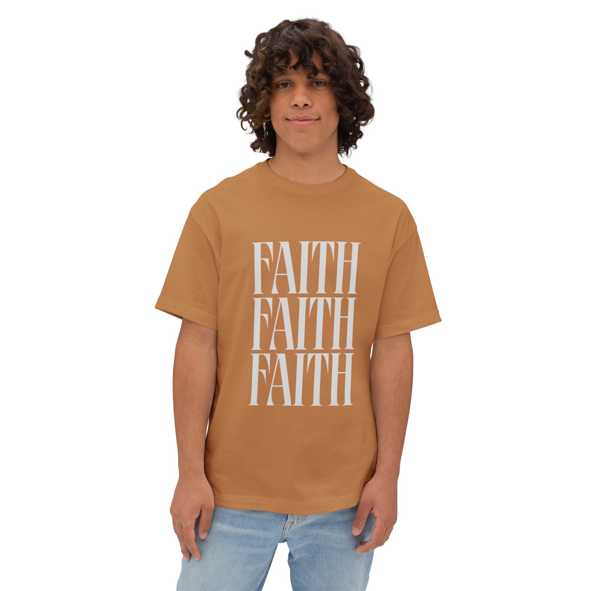 FAITH Unisex Oversized Tee