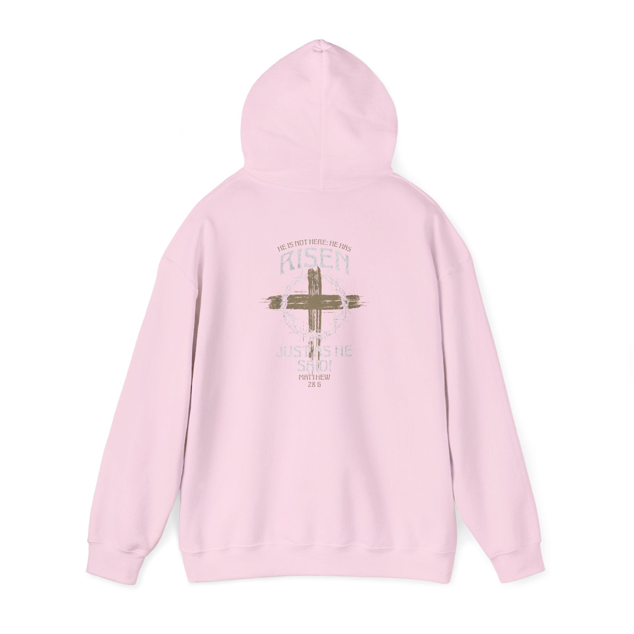 RISEN  Motivational Hooded Sweatshirt