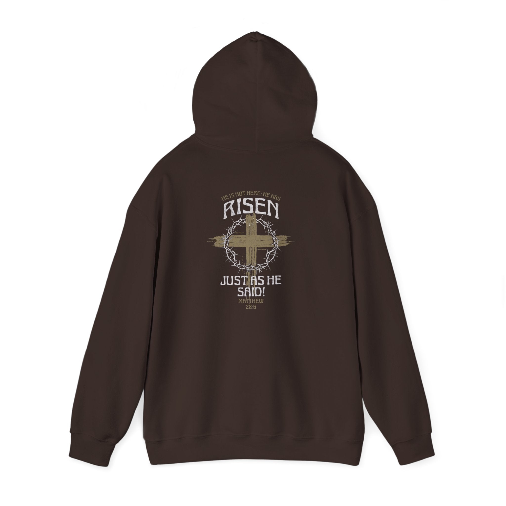 RISEN  Motivational Hooded Sweatshirt