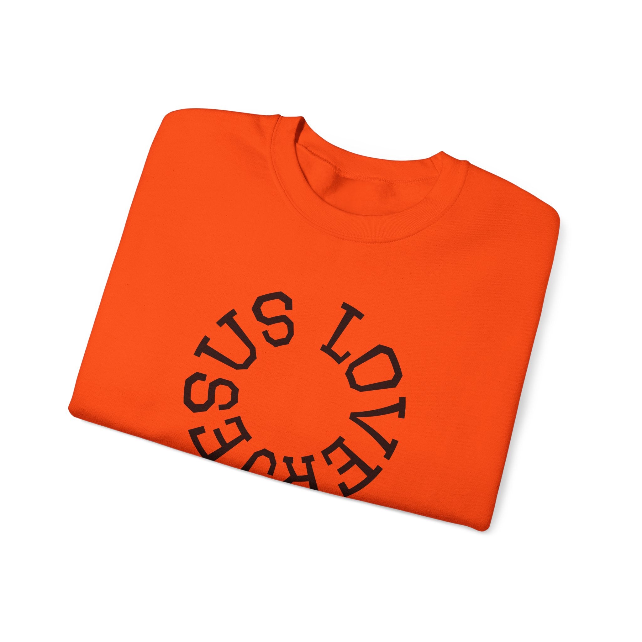 Jesus Lover Faith-Inspired Crewneck Sweatshirt, Various Colors