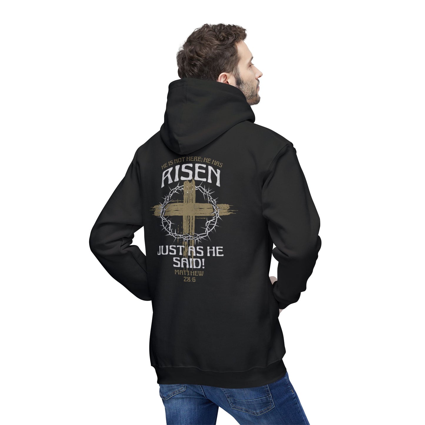 RISEN Unisex Hooded Sweatshirt