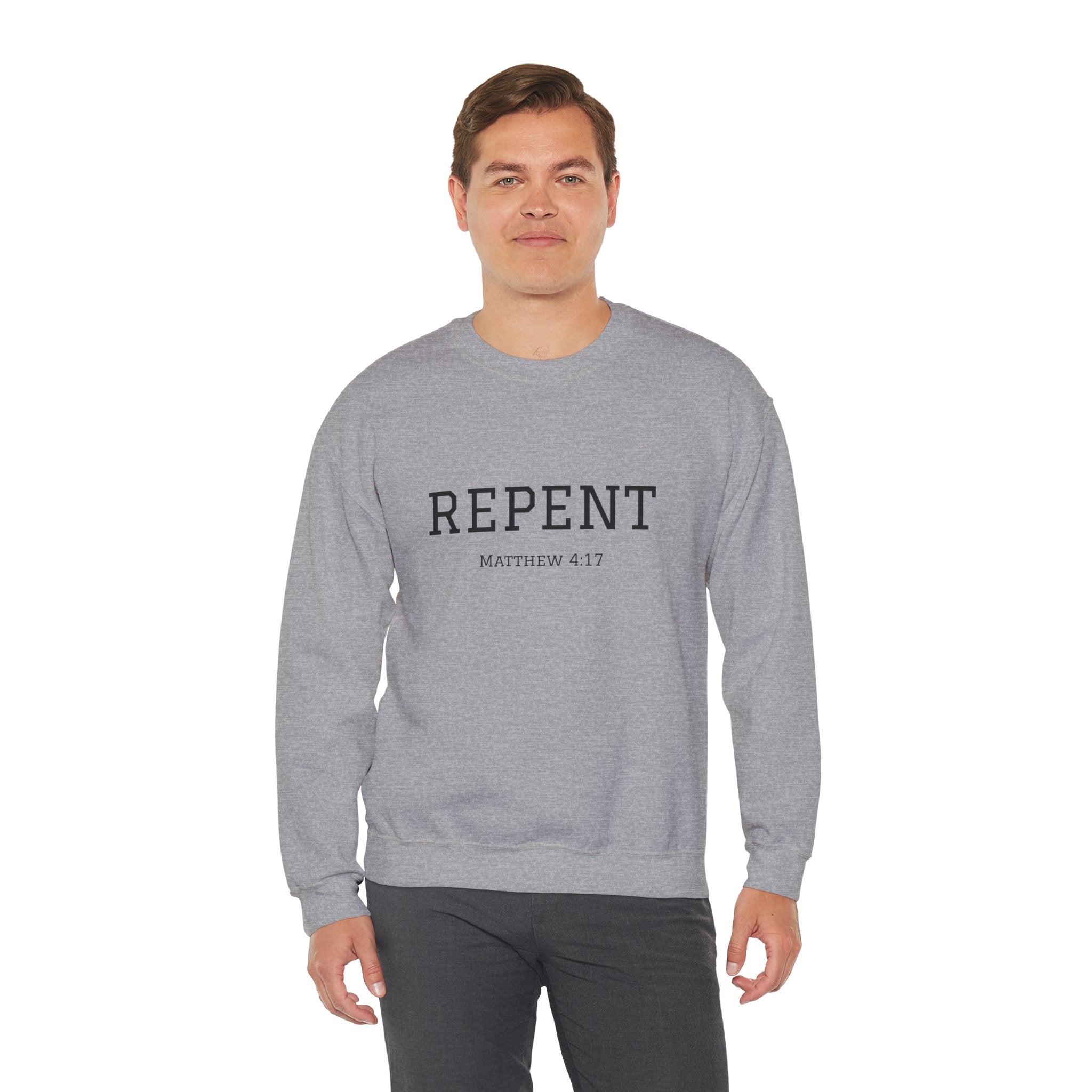 Repent Inspired Crewneck Sweatshirt