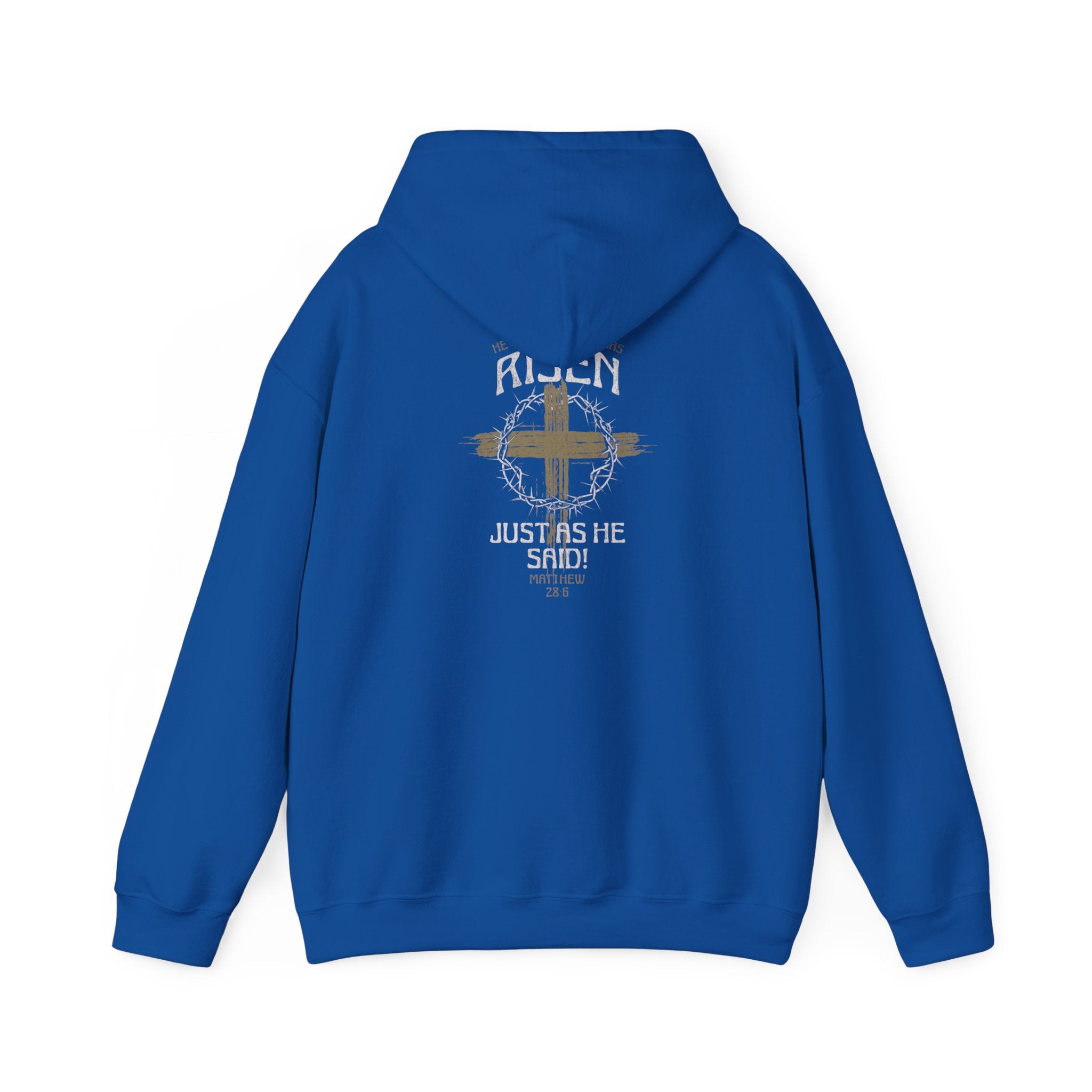 RISEN  Motivational Hooded Sweatshirt