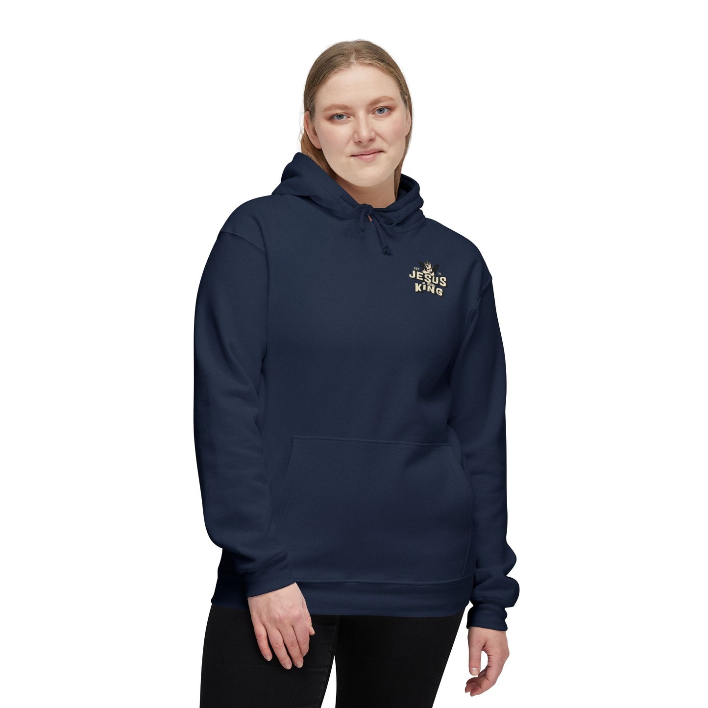 JESUS IS KING Unisex Hooded Sweatshirt