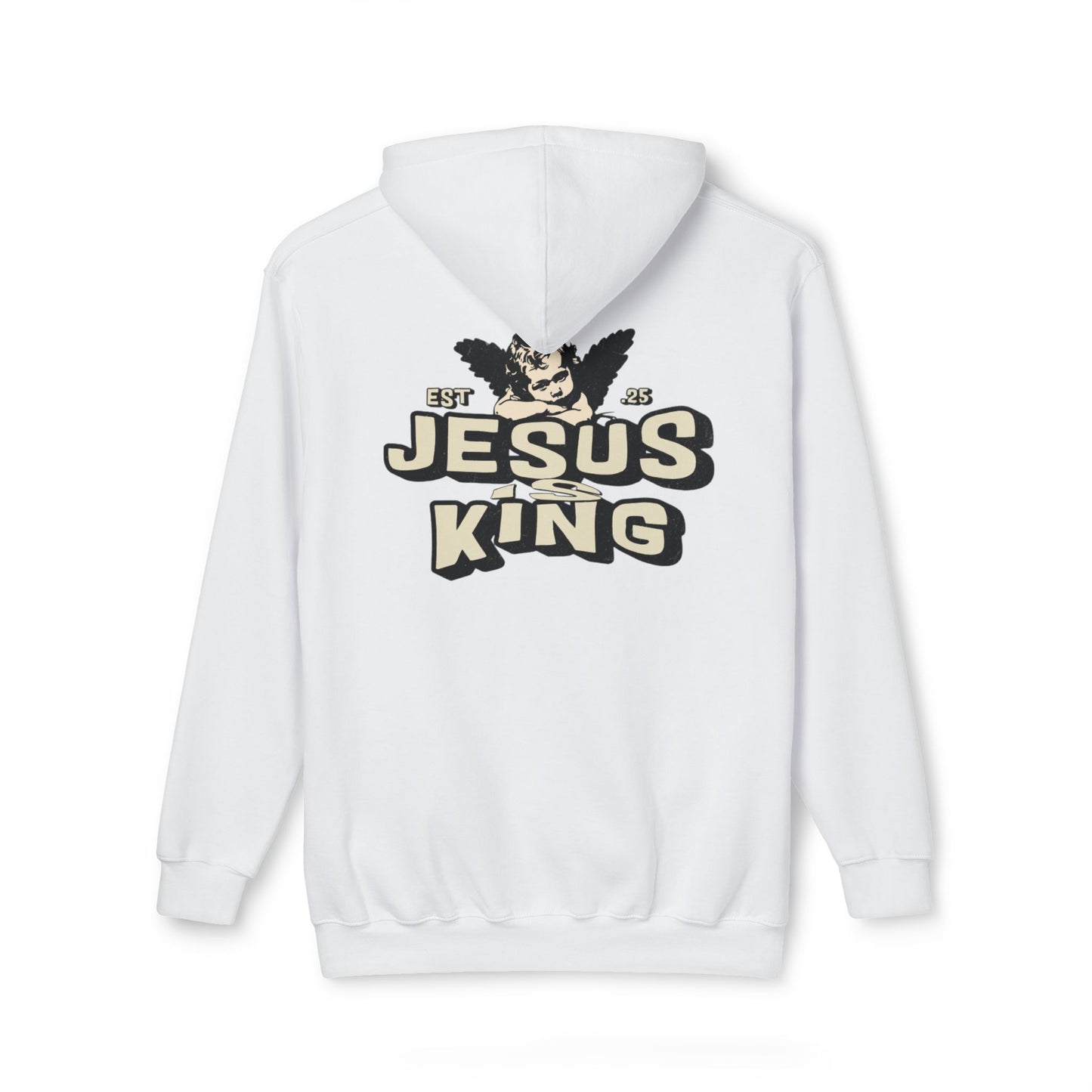 JESUS IS KING Unisex Hooded Sweatshirt