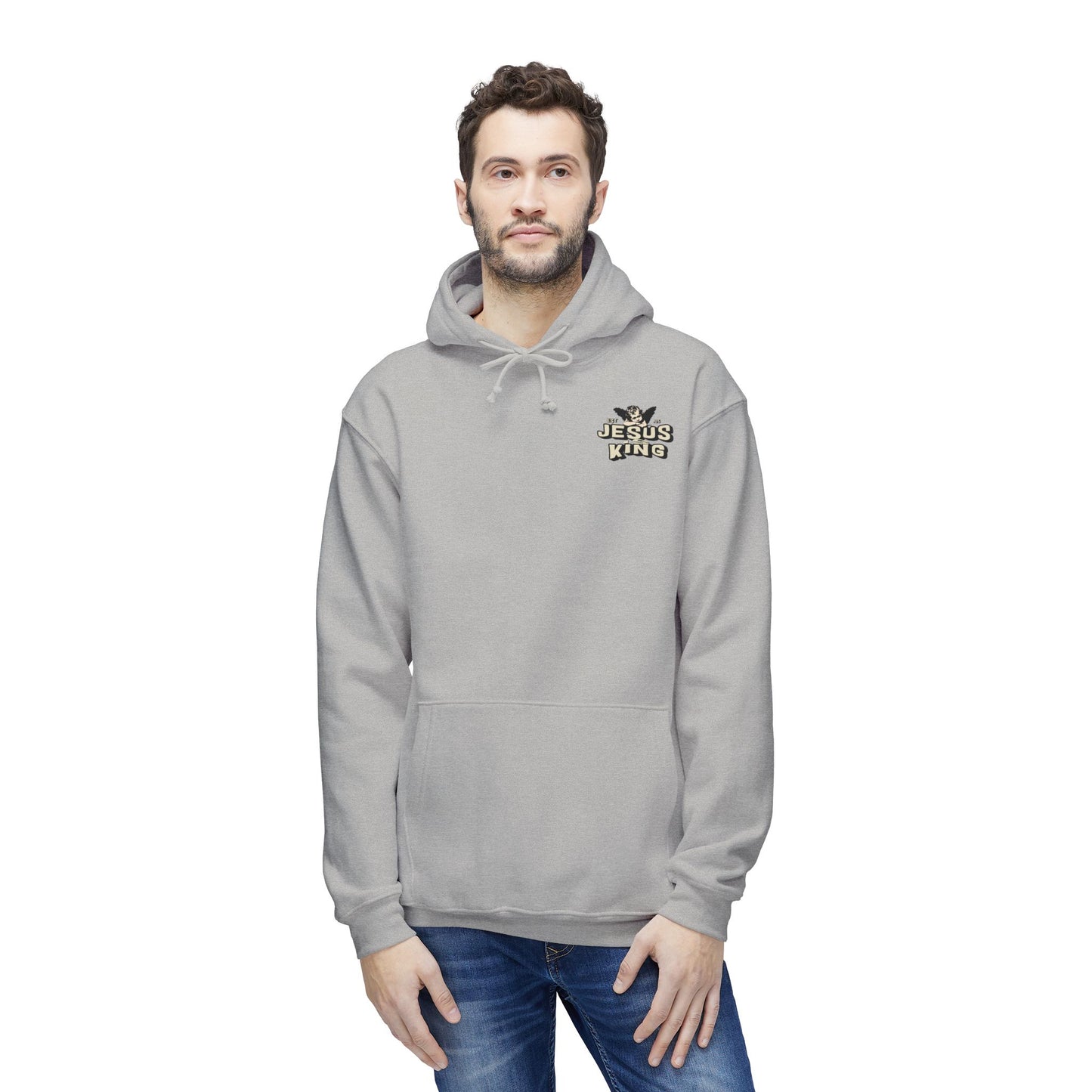 JESUS IS KING Unisex Hooded Sweatshirt