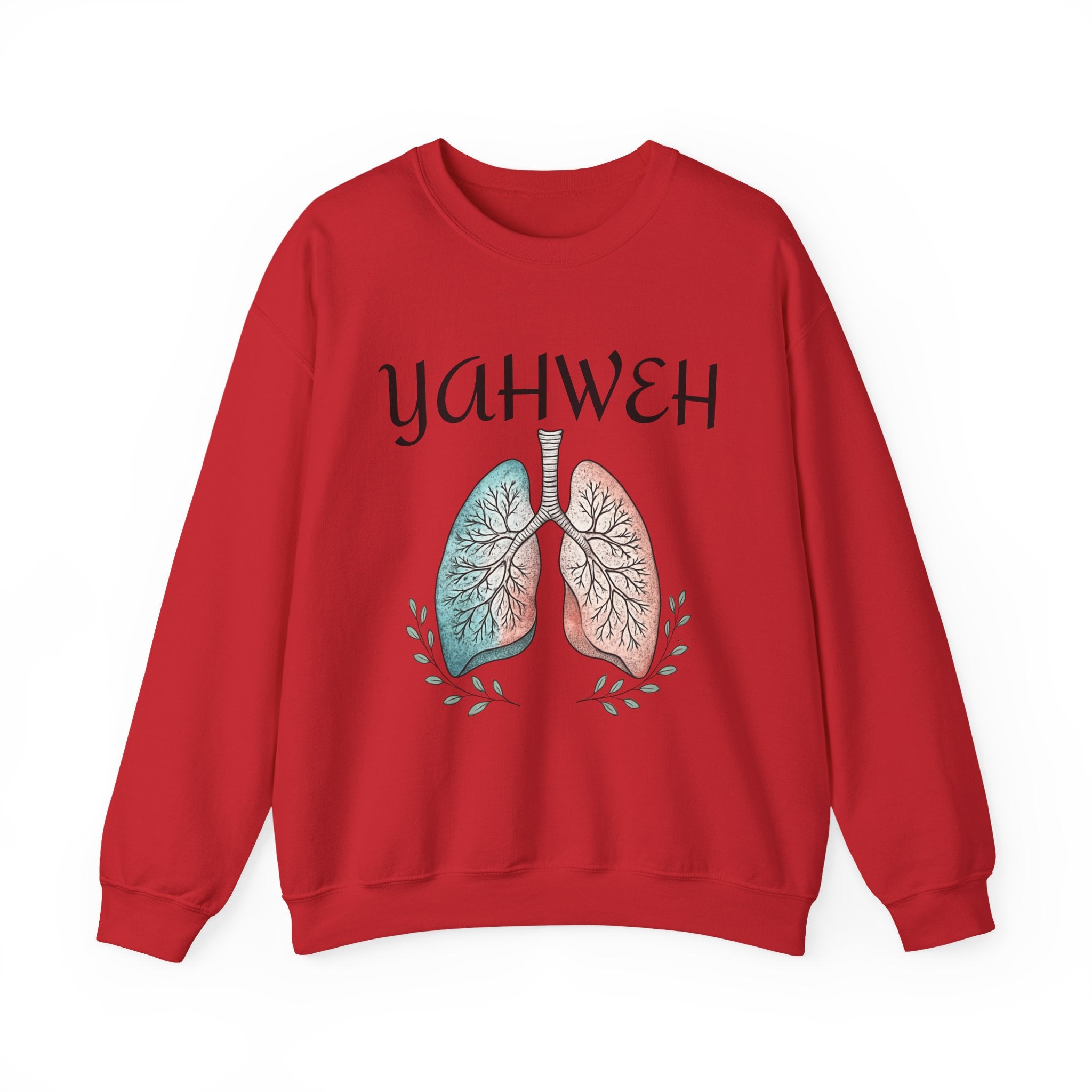 YAHWEH Faith-Inspired Crewneck Sweatshirt Various Colors