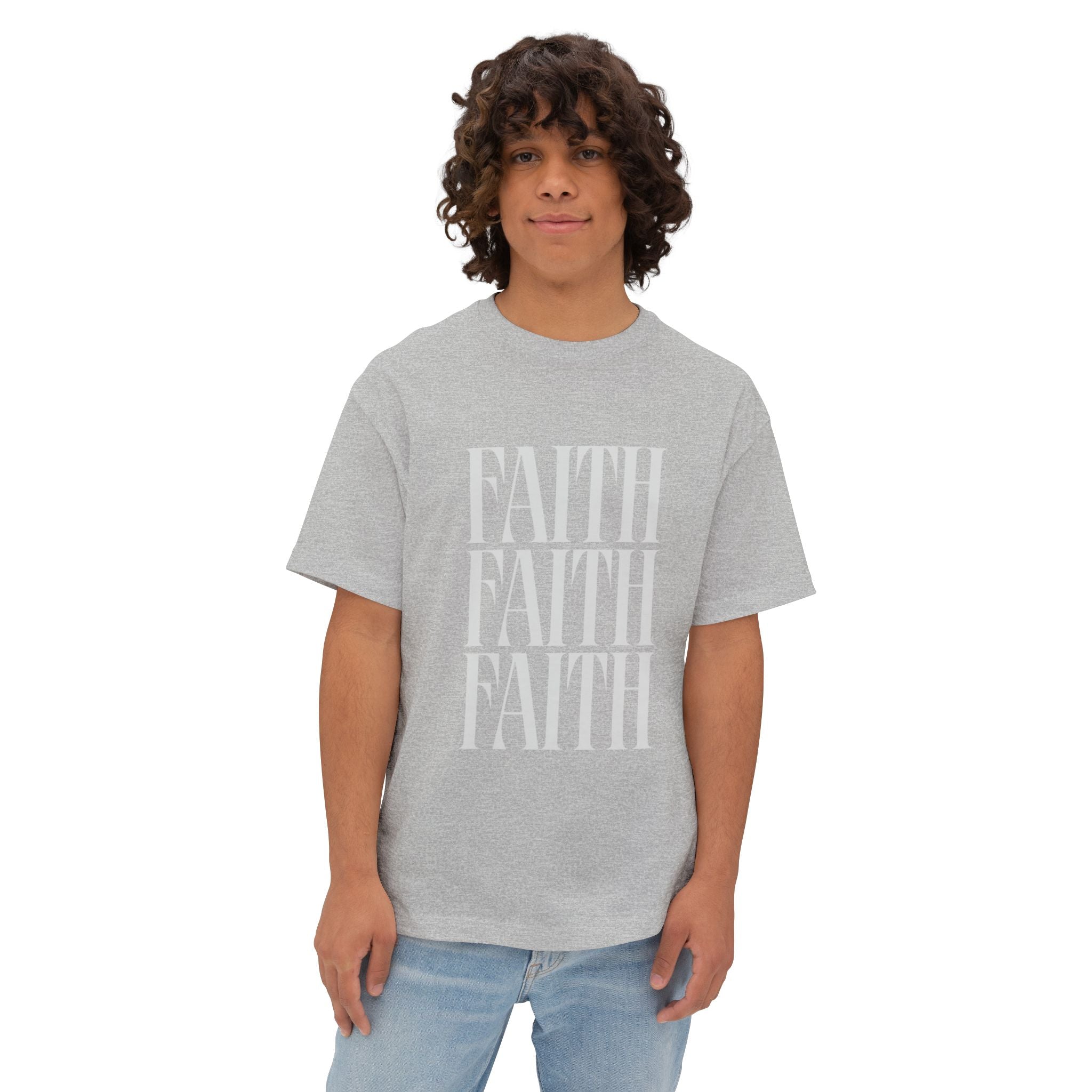 FAITH Unisex Oversized Tee