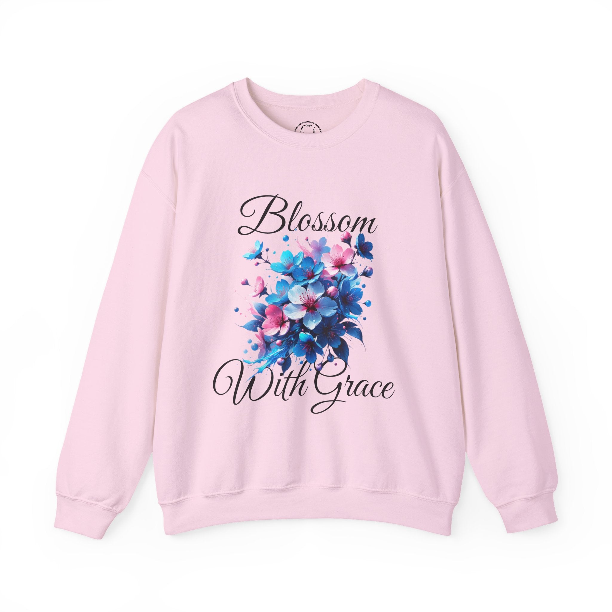 BLOSSOM Stylish Faith-Inspired Crewneck Sweatshirt