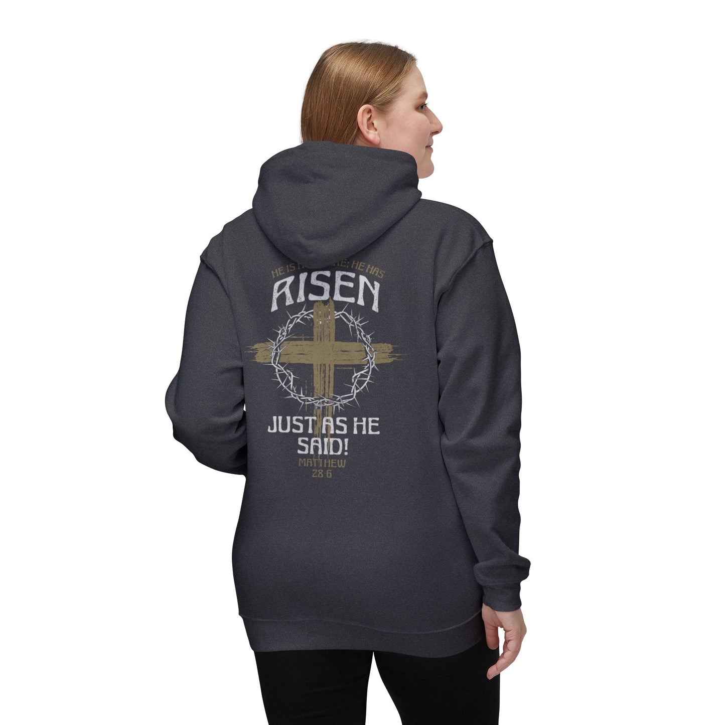 RISEN Unisex Hooded Sweatshirt