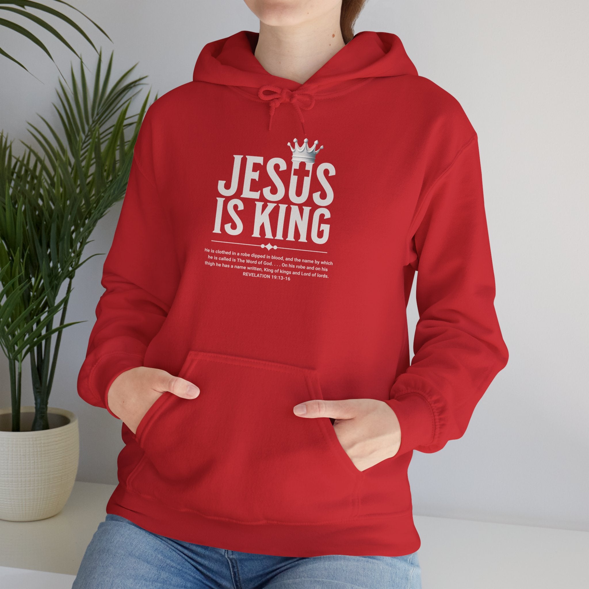 KING Motivational Hooded Sweatshirt