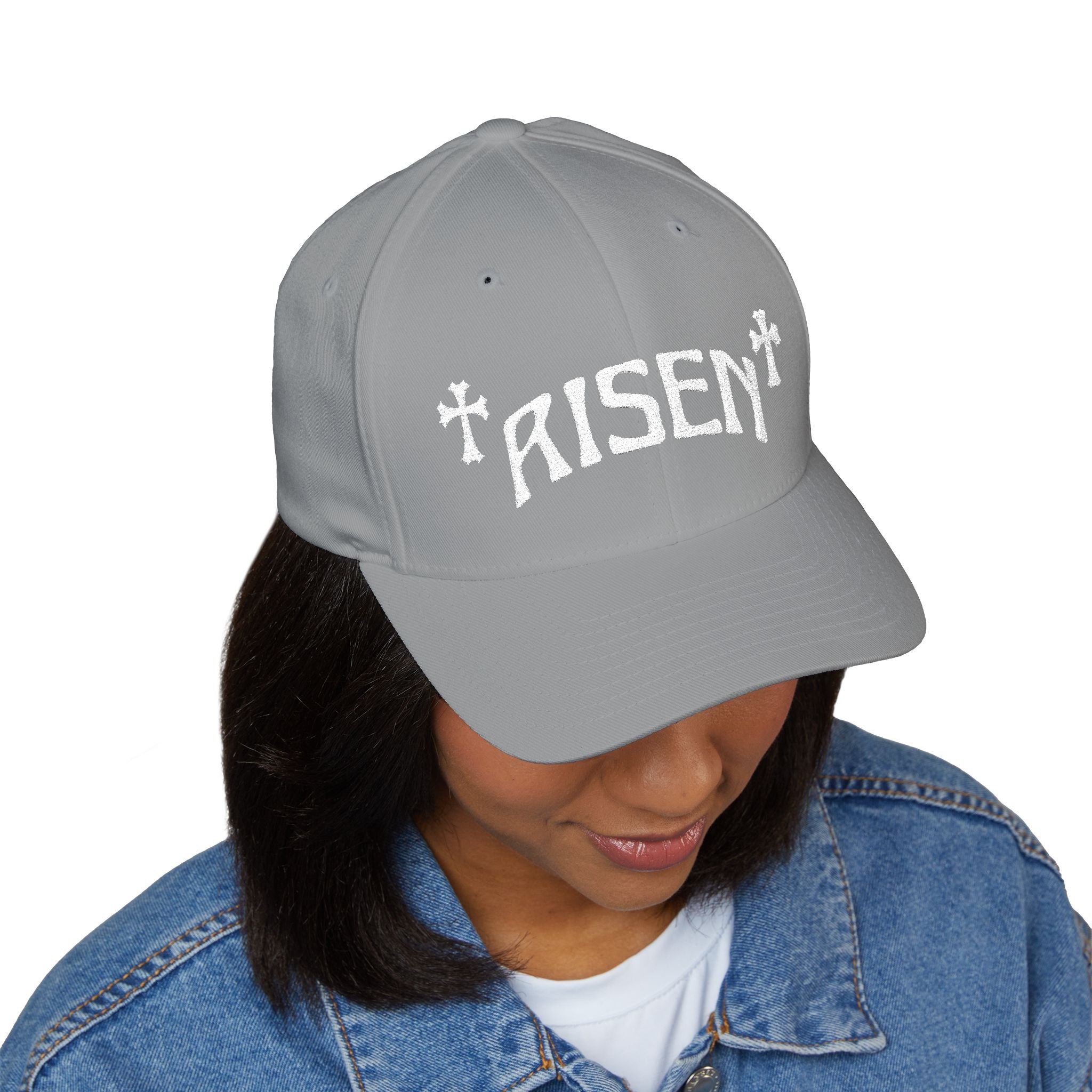 RISEN Embroidered Inspirational Cap