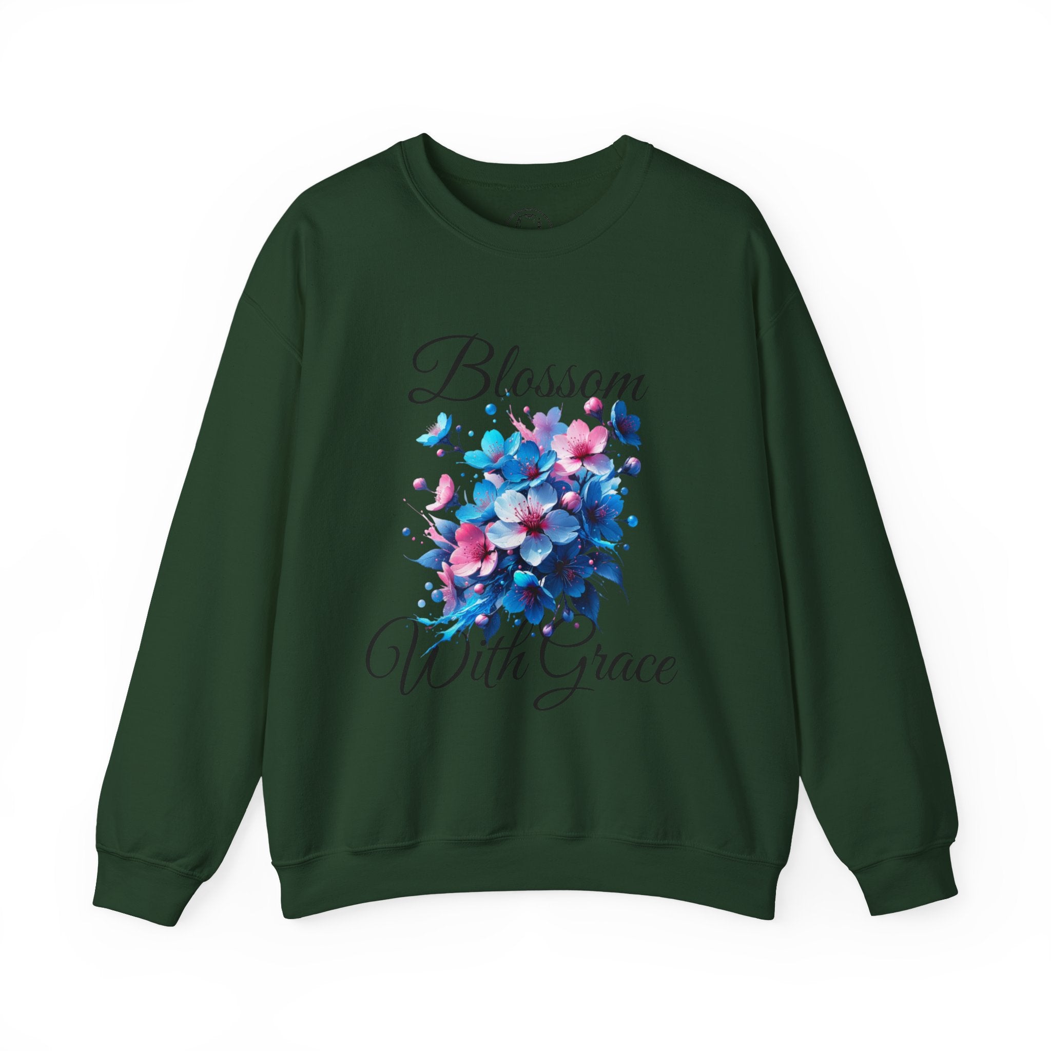 BLOSSOM Stylish Faith-Inspired Crewneck Sweatshirt
