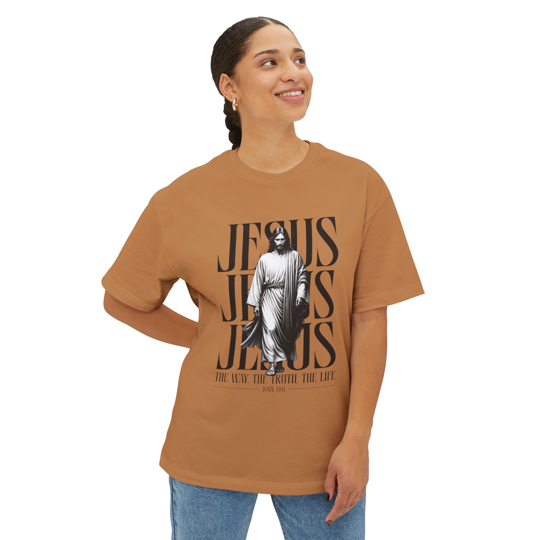 JESUS JESUS  Unisex Oversized Tee