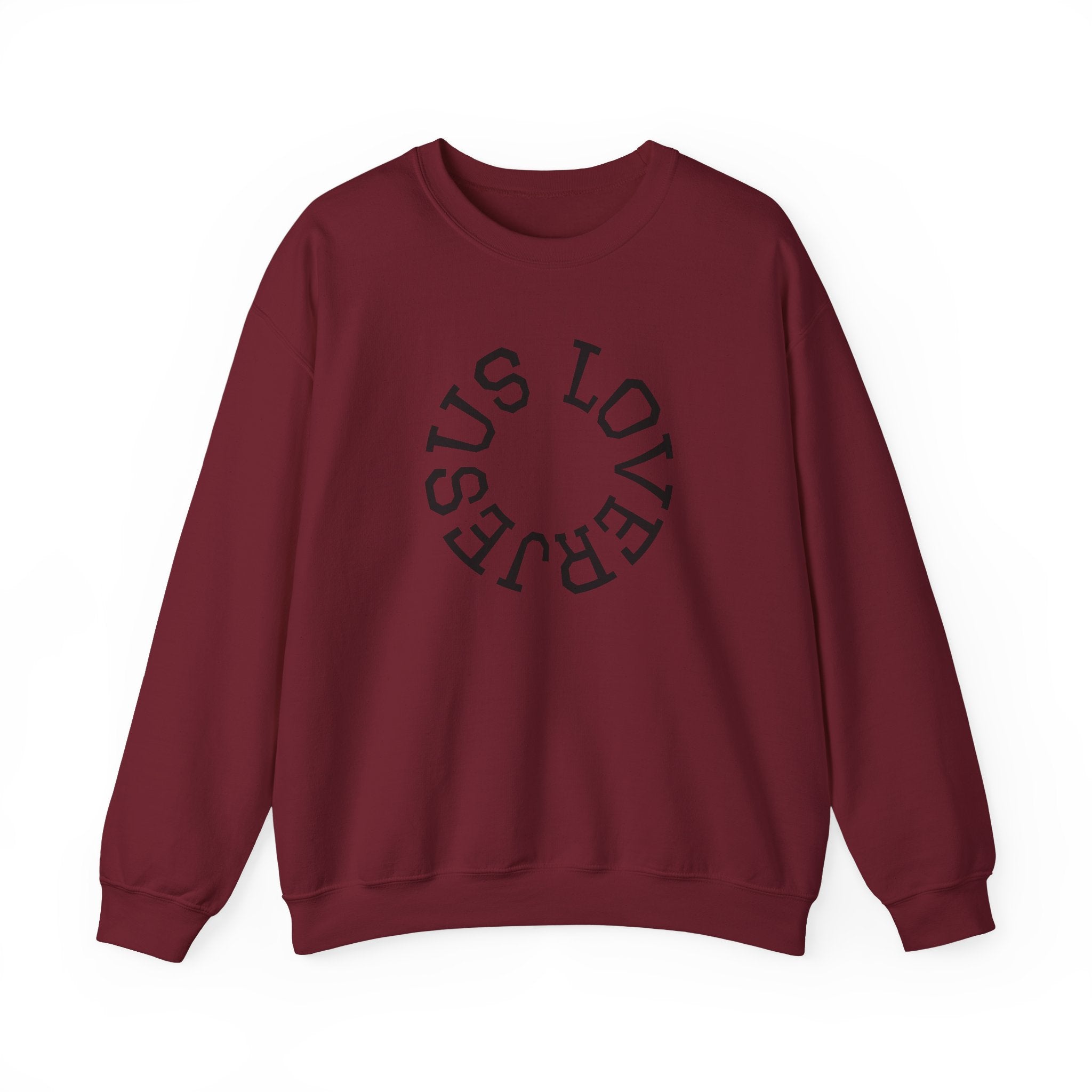 Jesus Lover Faith-Inspired Crewneck Sweatshirt, Various Colors