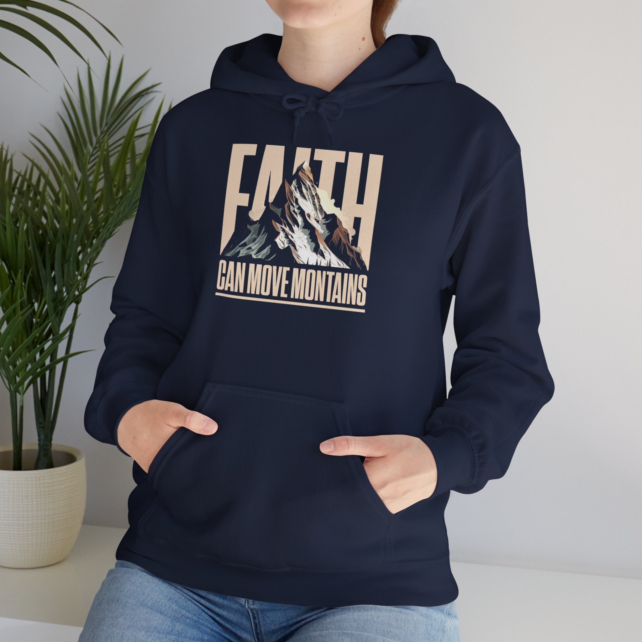RISEN  Motivational Hooded Sweatshirt