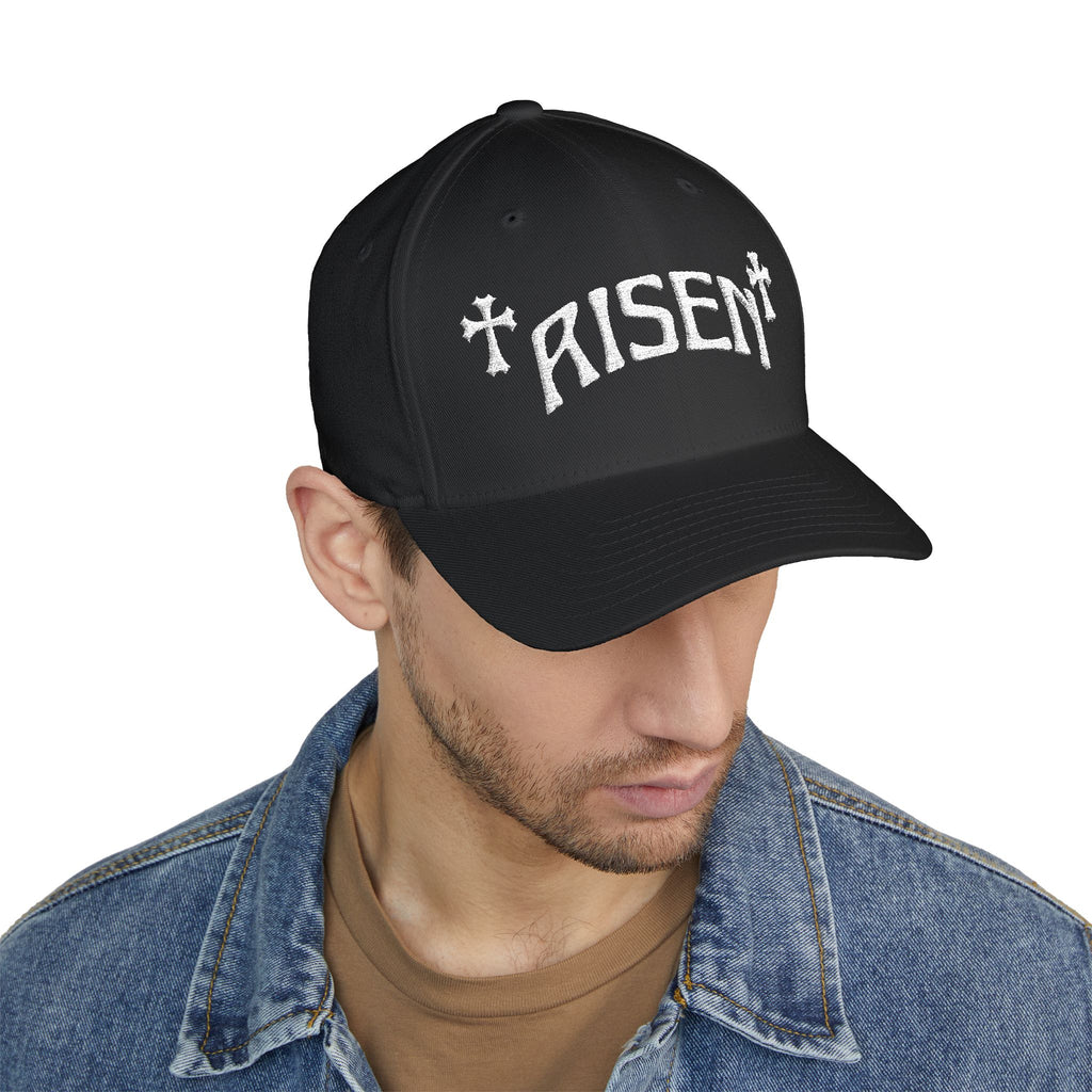 RISEN Embroidered Inspirational Cap