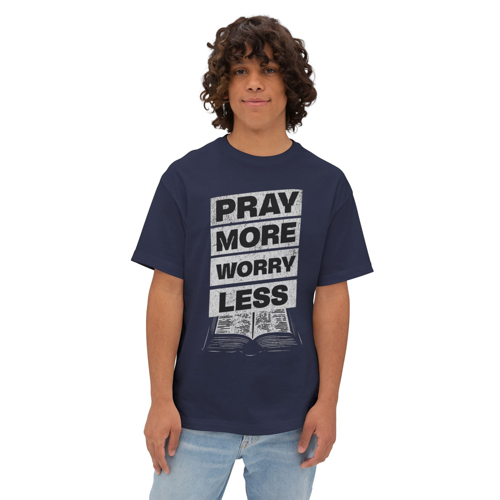 PRAY MORE Unisex Oversized Tee